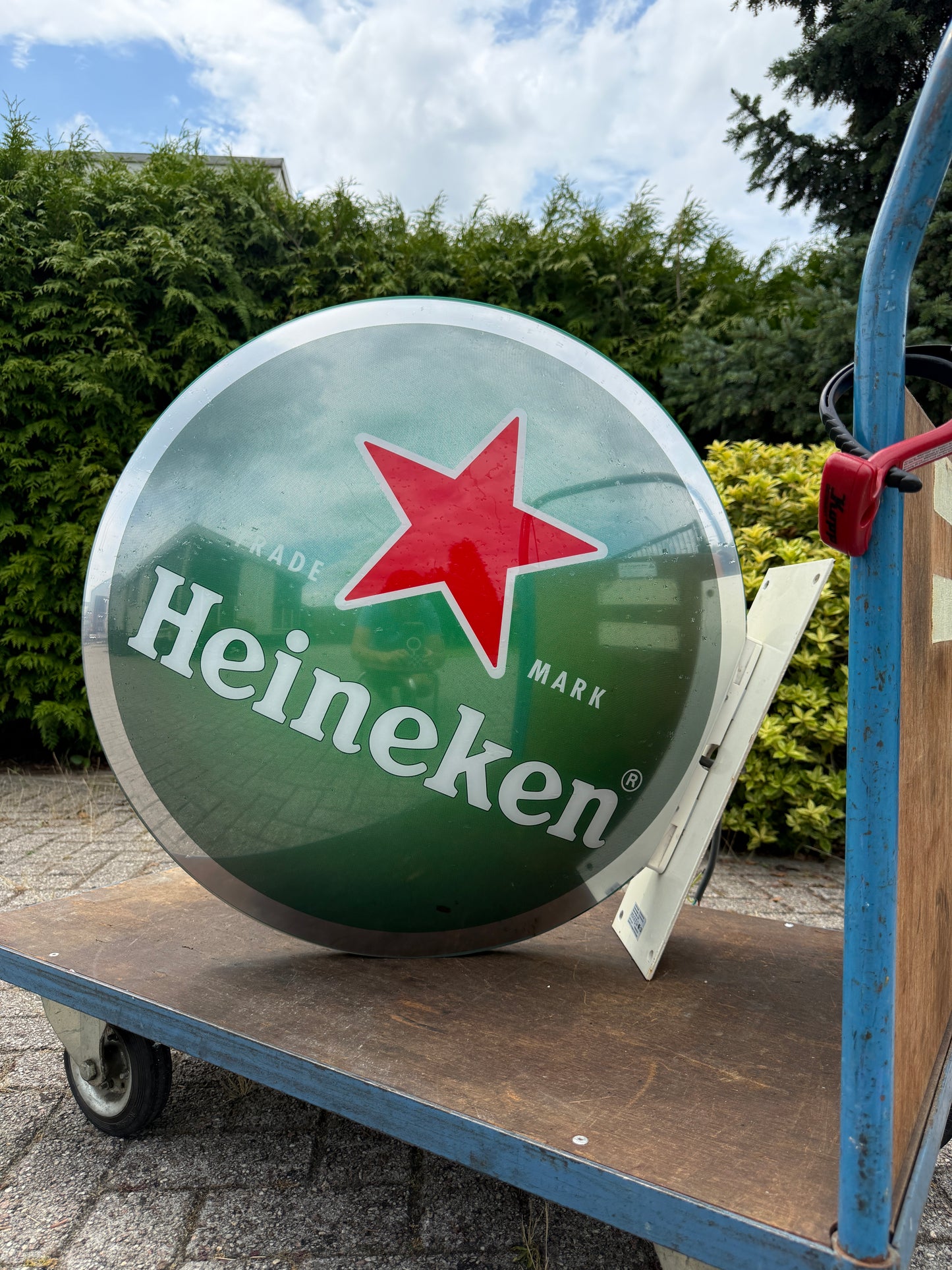 Heineken lichtbak dubbelzijdig