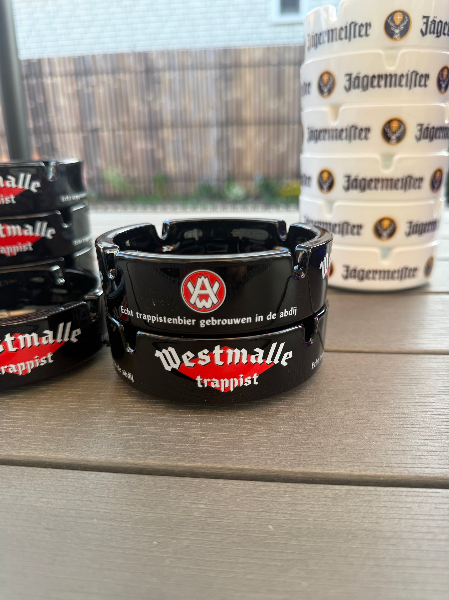 Vintage Westmalle asbakken