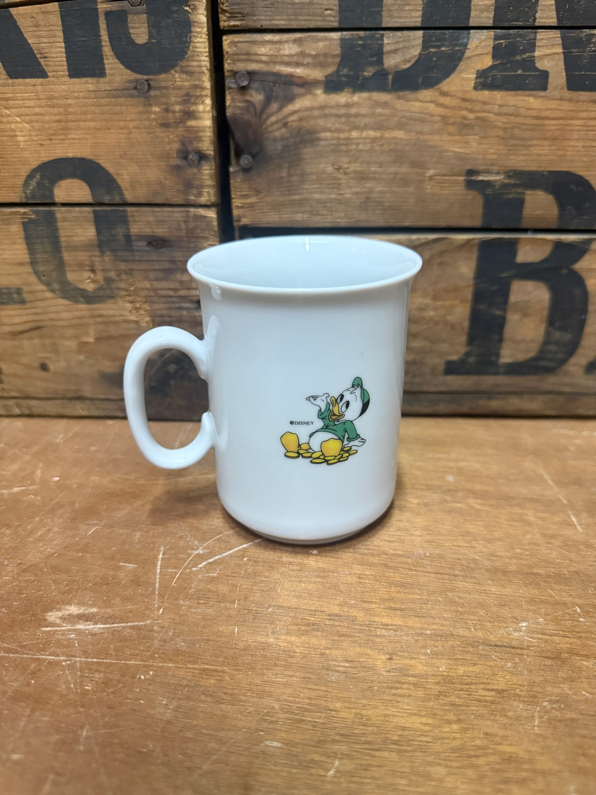 Vintage Dagobert Duck Disney mok