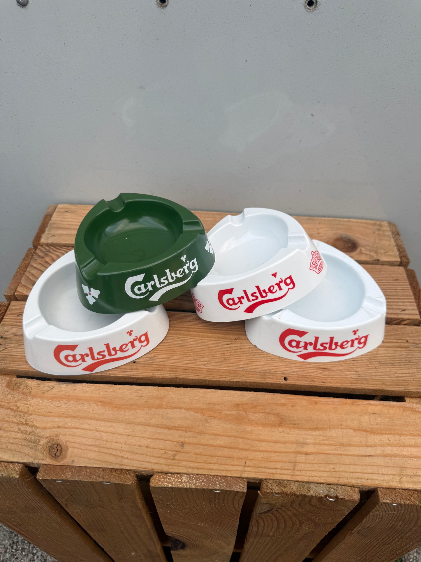 Carlsberg kunststof reclame asbak