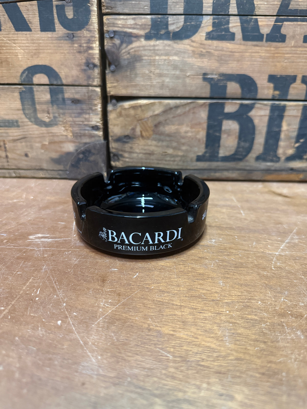 Bacardi Premium Black reclameasbak