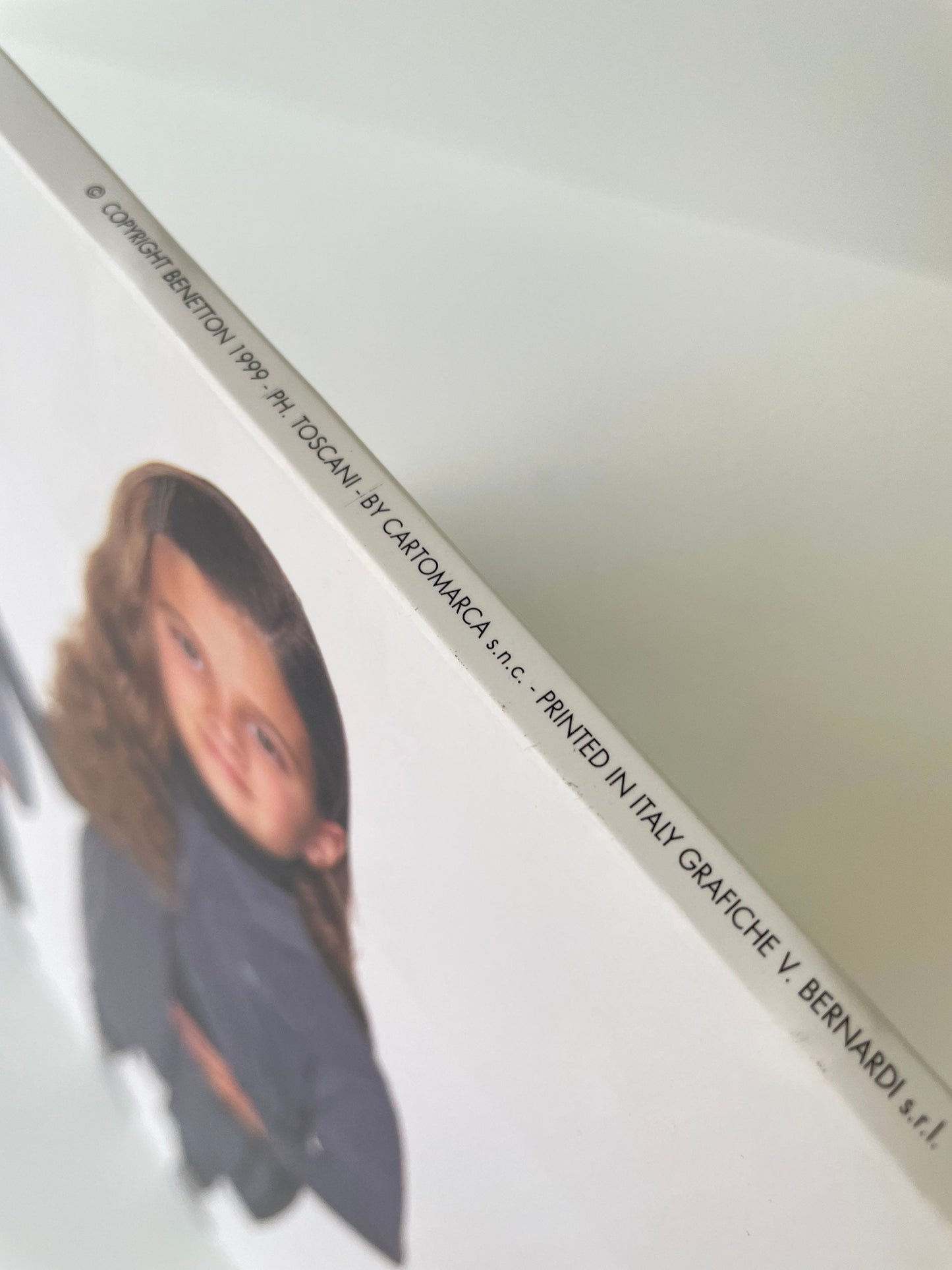 Vintage 90s Benetton Store Display, Rare Double-Sided Cardboard Sign, Oliviero Toscani Advertising, Iconic Fashion Memorabilia Collectible