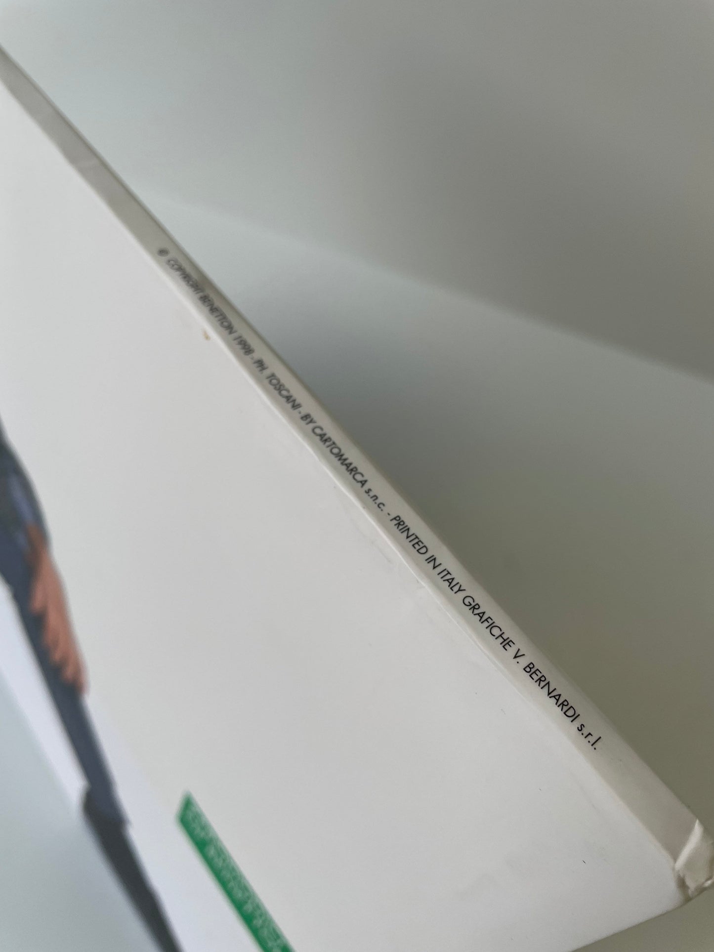 Vintage 90s Benetton Store Display, Rare Double-Sided Cardboard Sign, Oliviero Toscani Advertising, Iconic Fashion Memorabilia Collectible