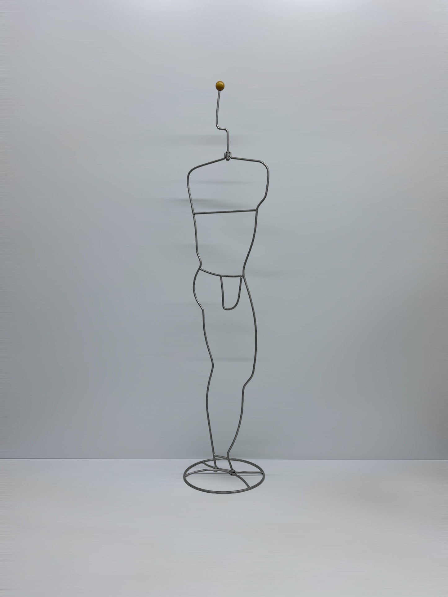 Vintage Postmodern Valet, Design Dressboy, Ikea HÄPEN door Ehlen Johansson, Male Shilouette, Bedroom Clothes Stand, Bathroom Towel Rack