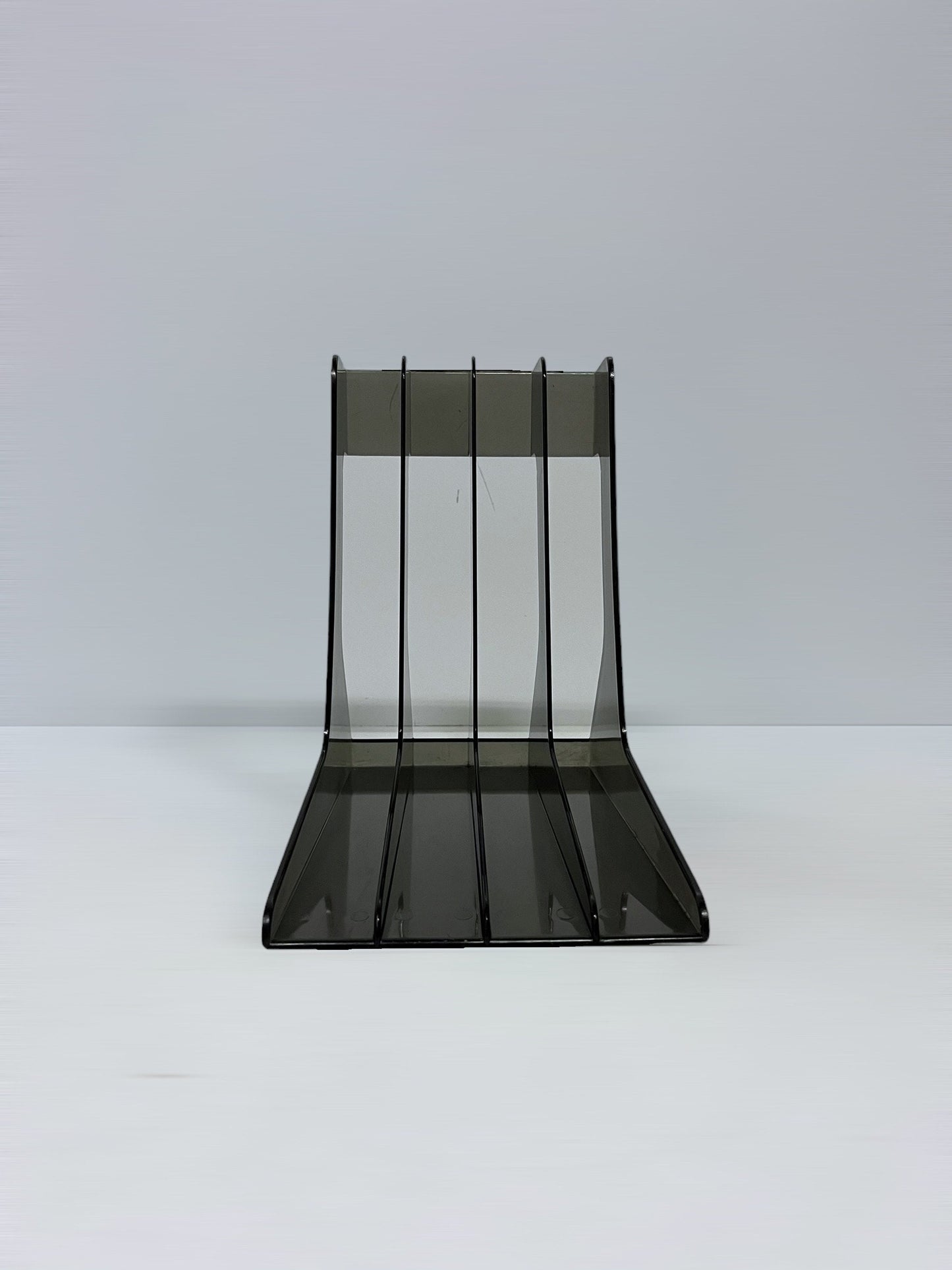 Grijze plexiglas LP-houder