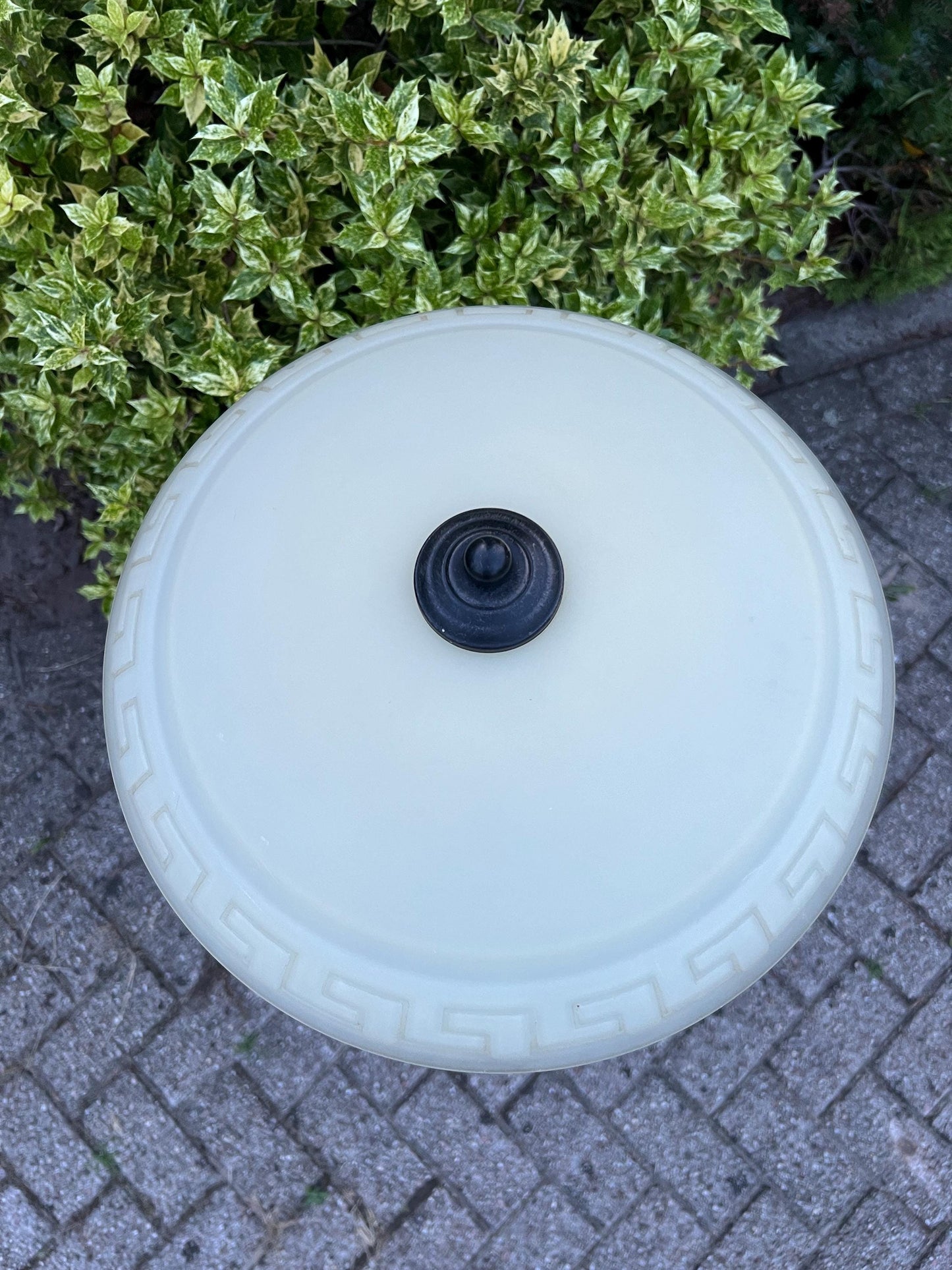 Postmodern Table Lamp, Boxford Holland, Glass Shade, Vintage Memphis Milano Style, Dutch Design Light