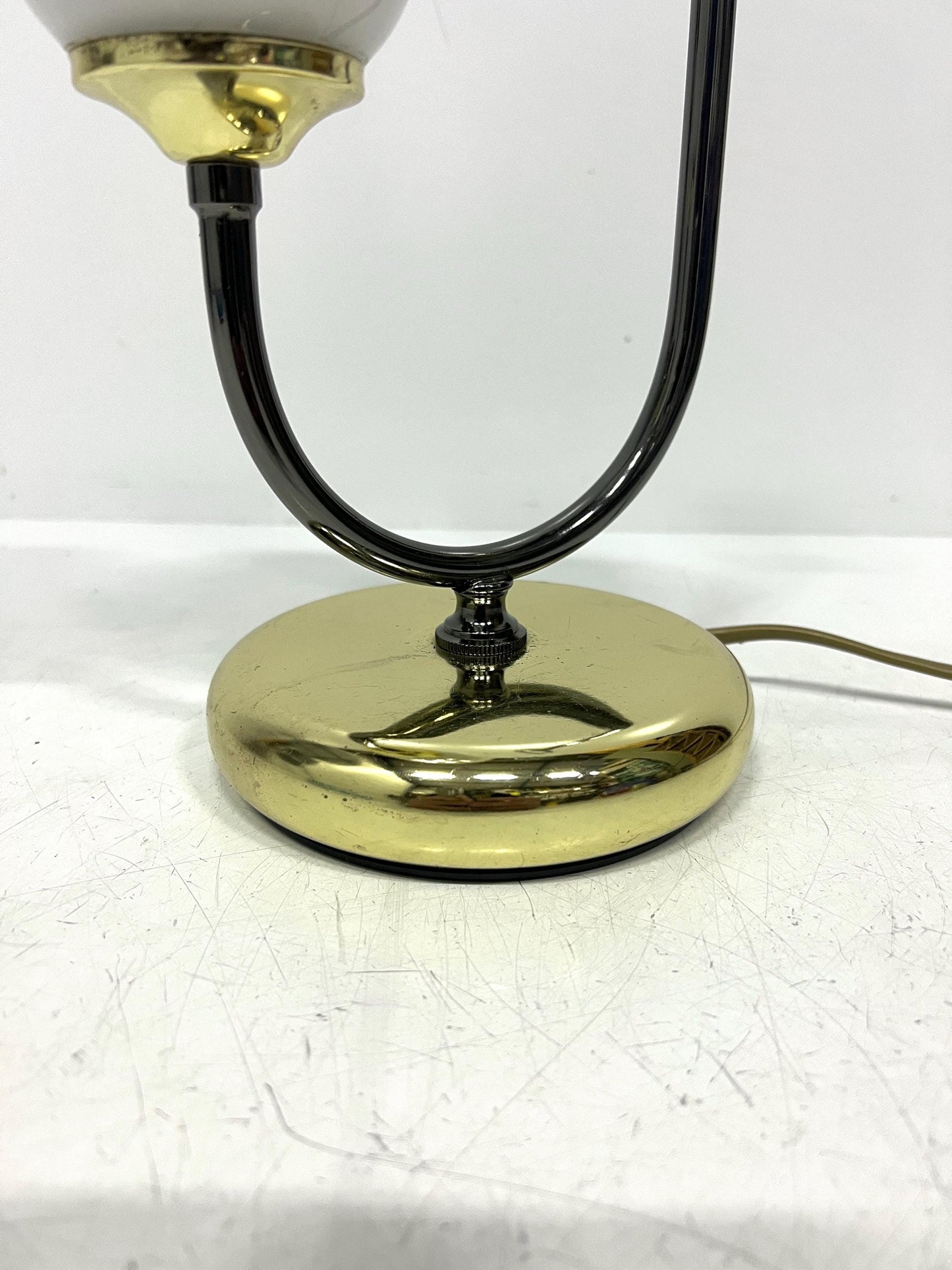Vintage Glass Table Lamp