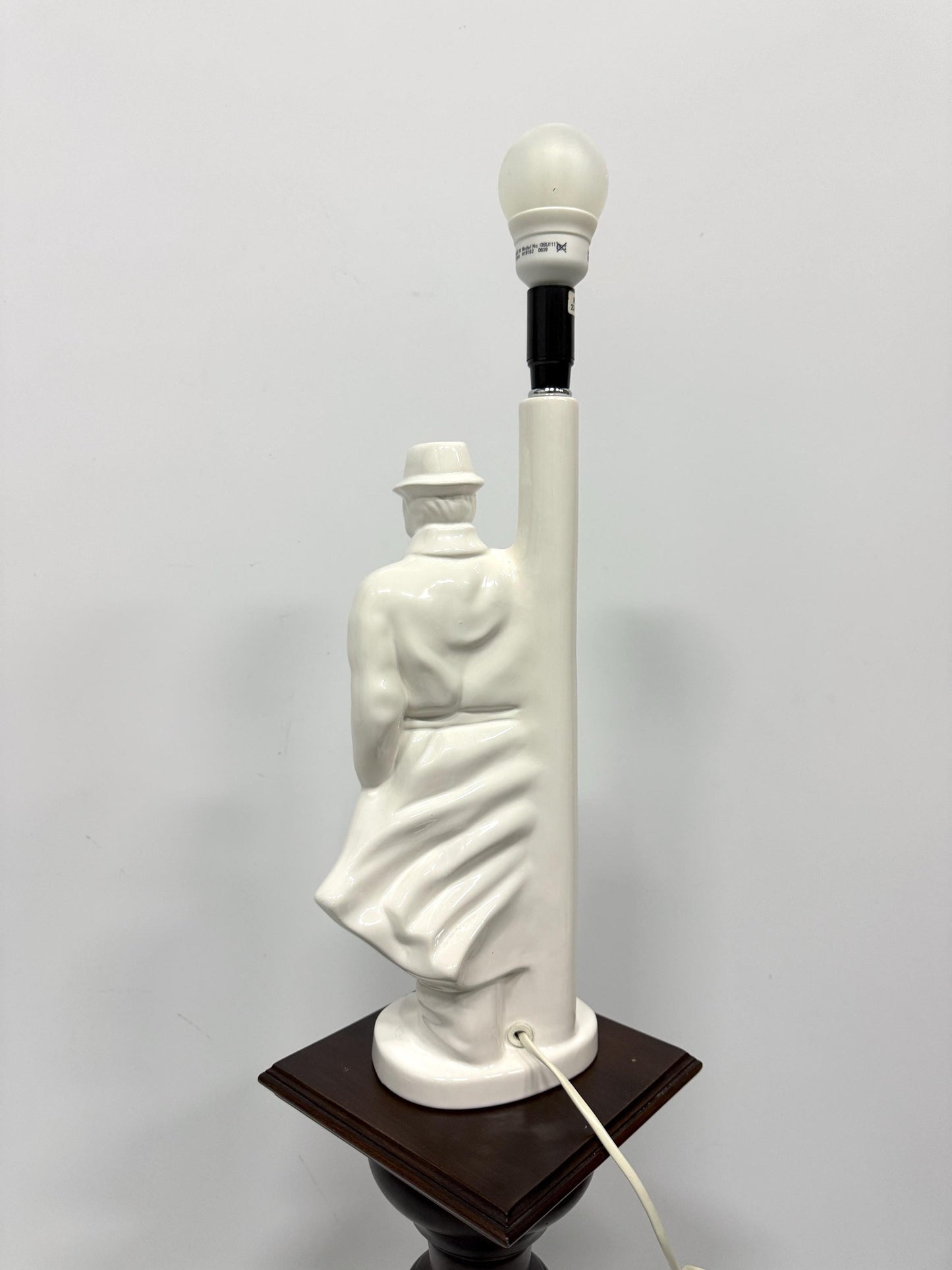 Vintage Detective Table Lamp