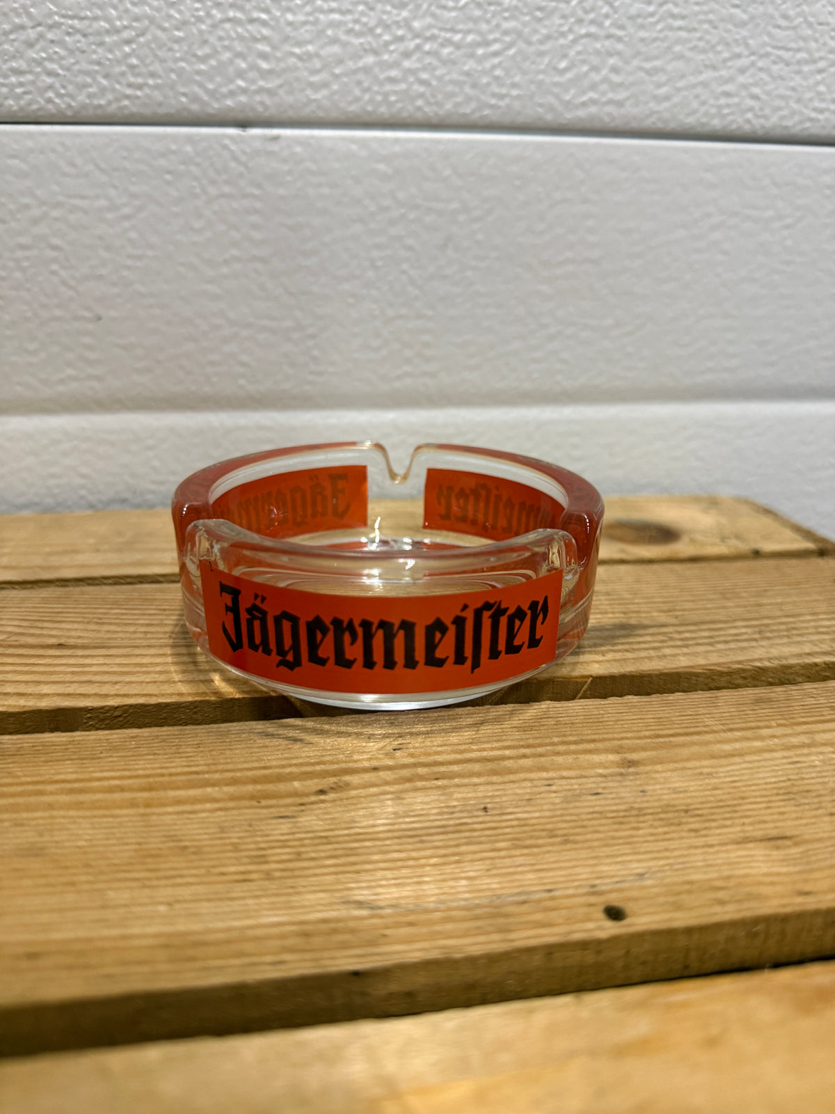 Jägermeister reclameasbak transparant