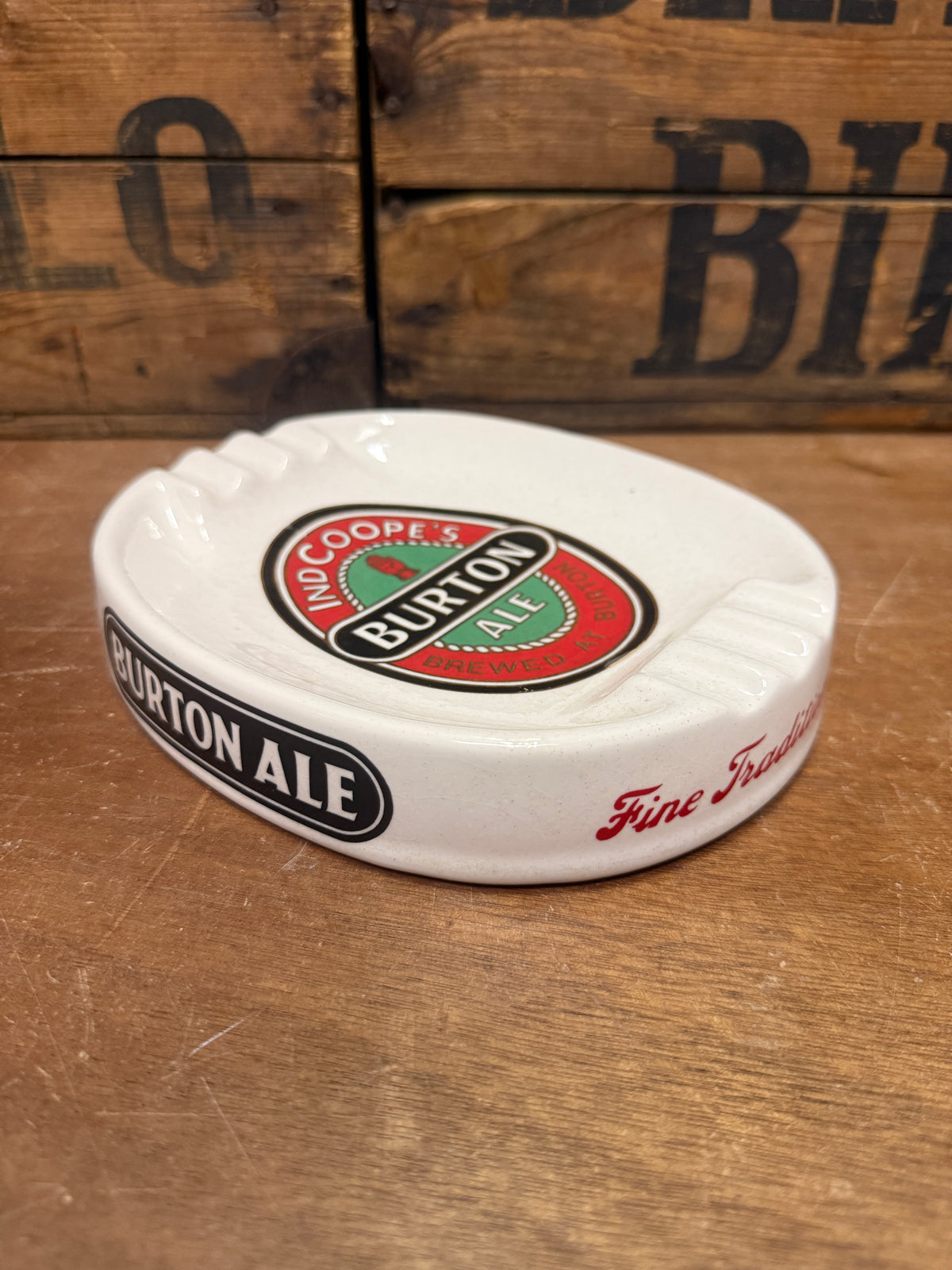 Burton Ale reclameasbak