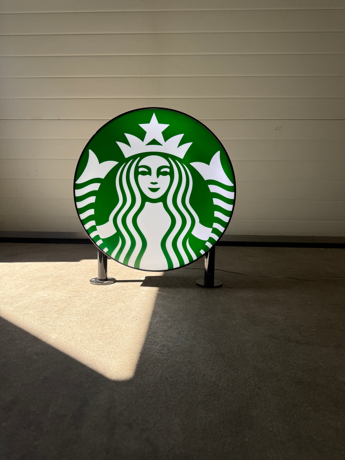 Starbucks lichtbak dubbelzijdig
