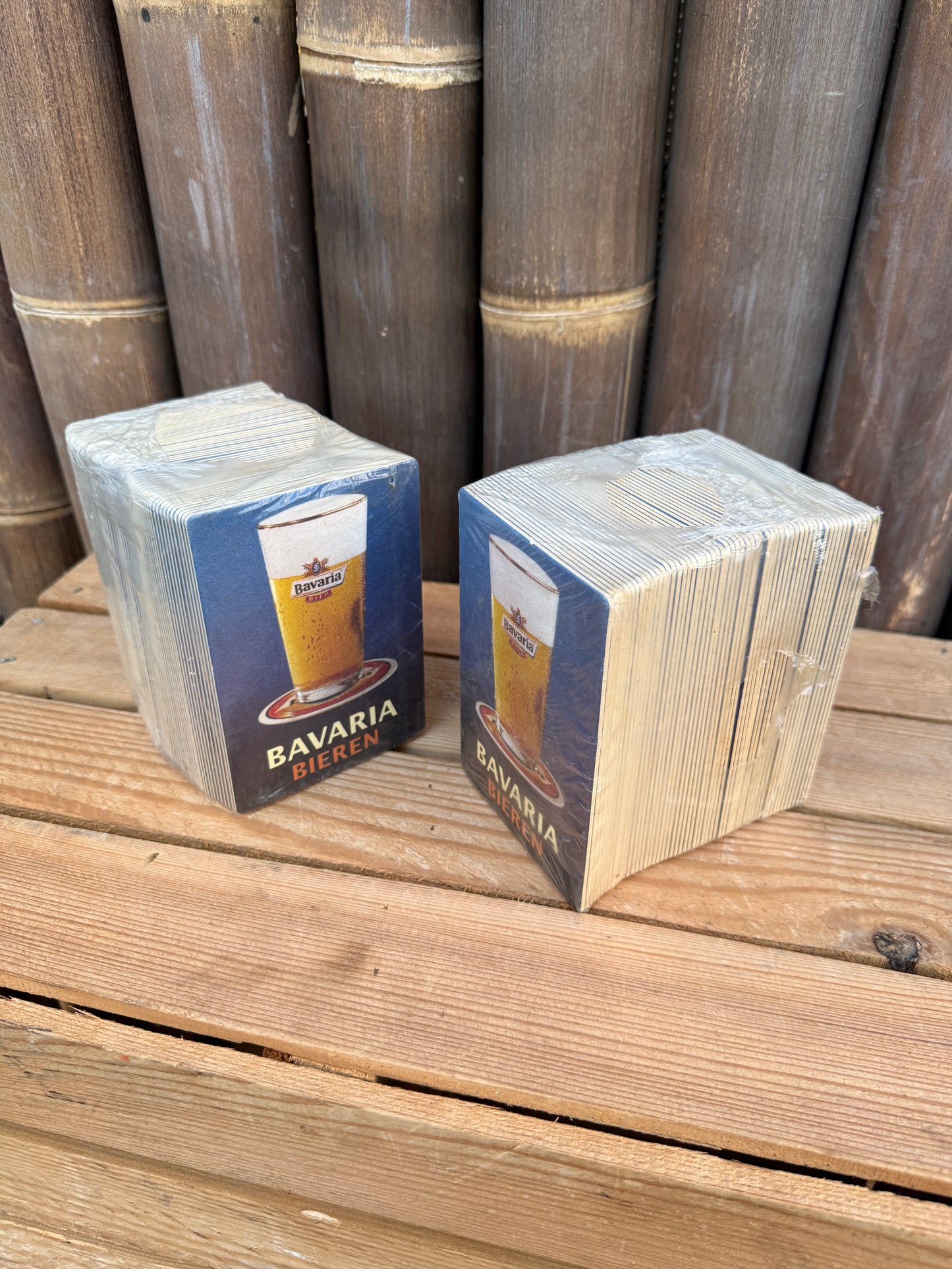 Vintage Bavaria Bieren onderzetters NOS verpakking