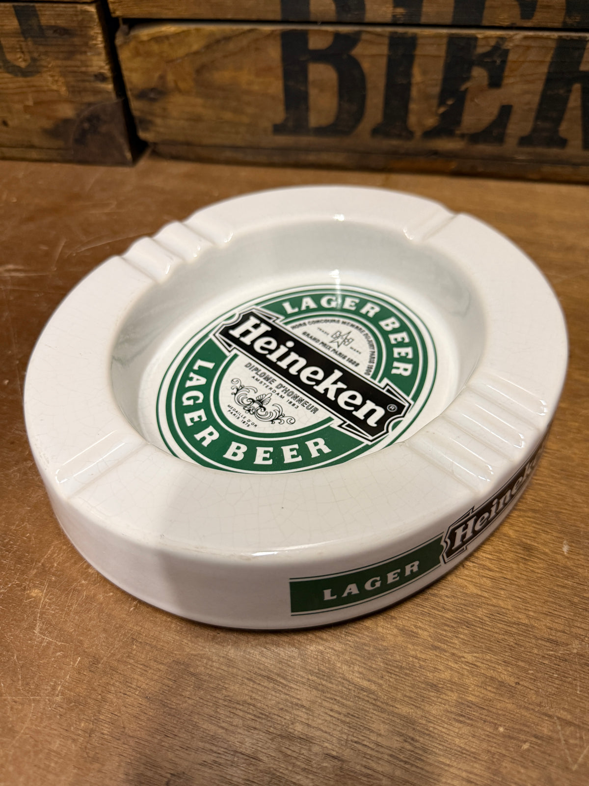 Heineken reclameasbakken