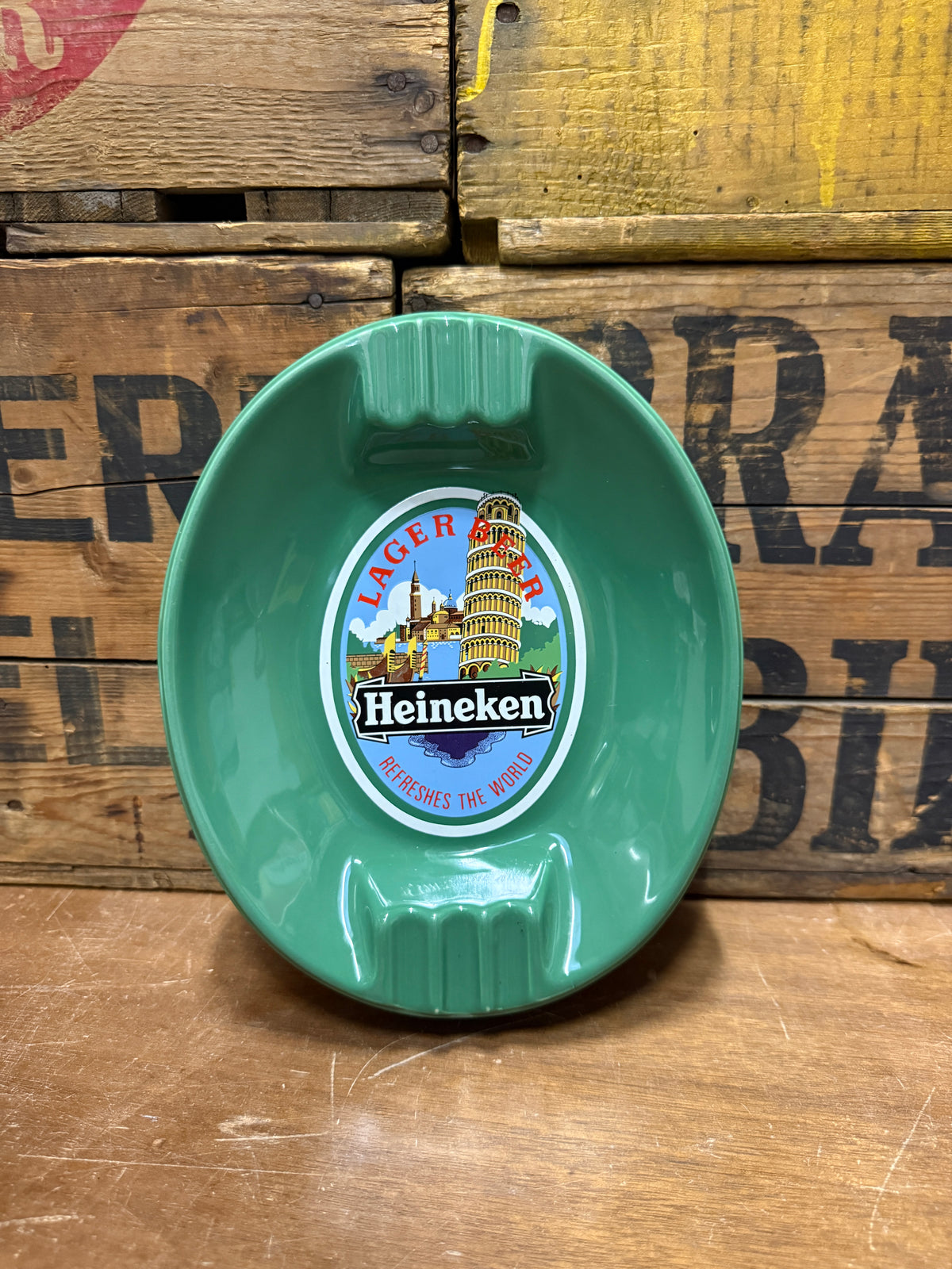 Heineken reclameasbakken