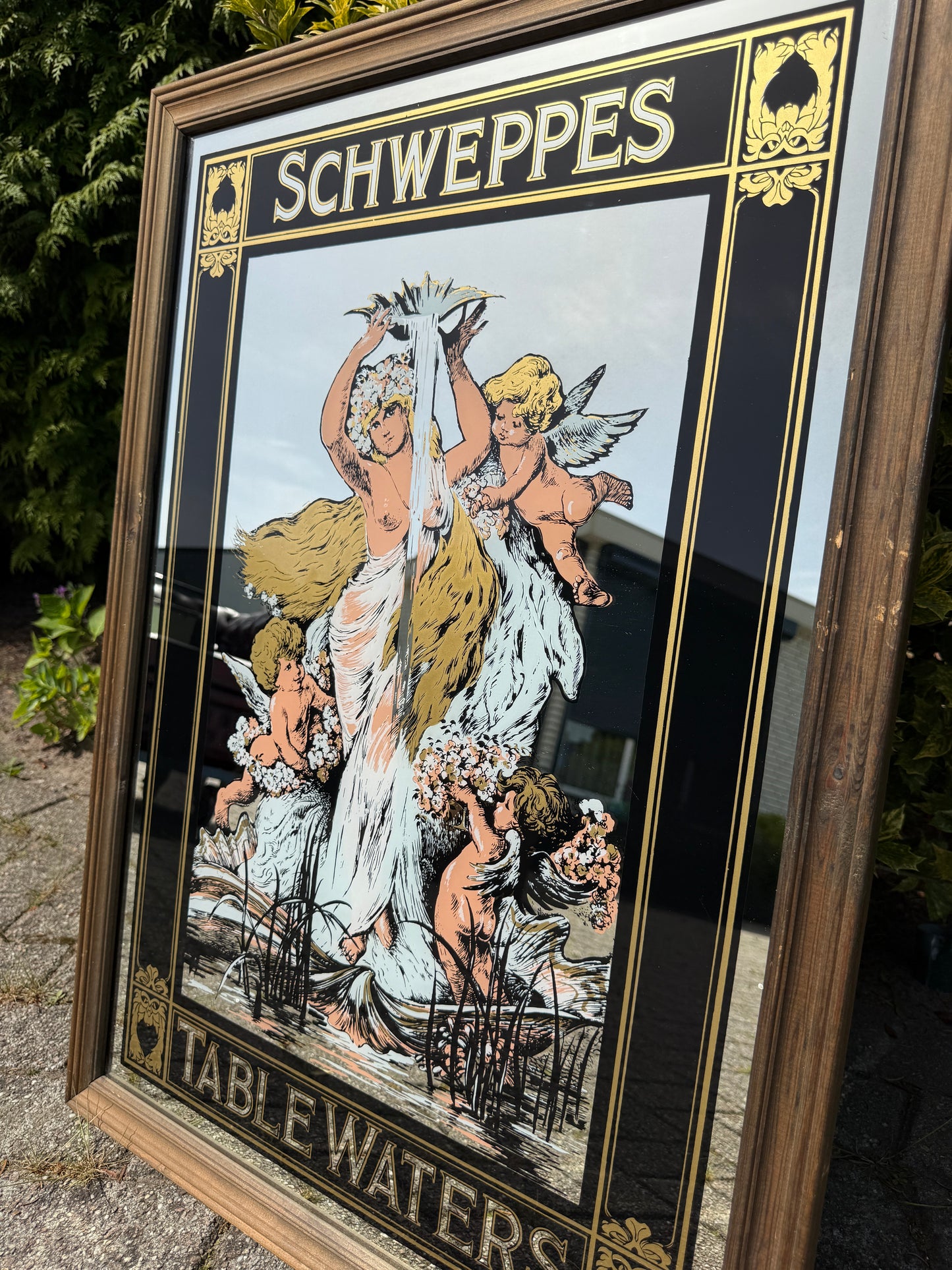 Grote Schweppes barspiegel
