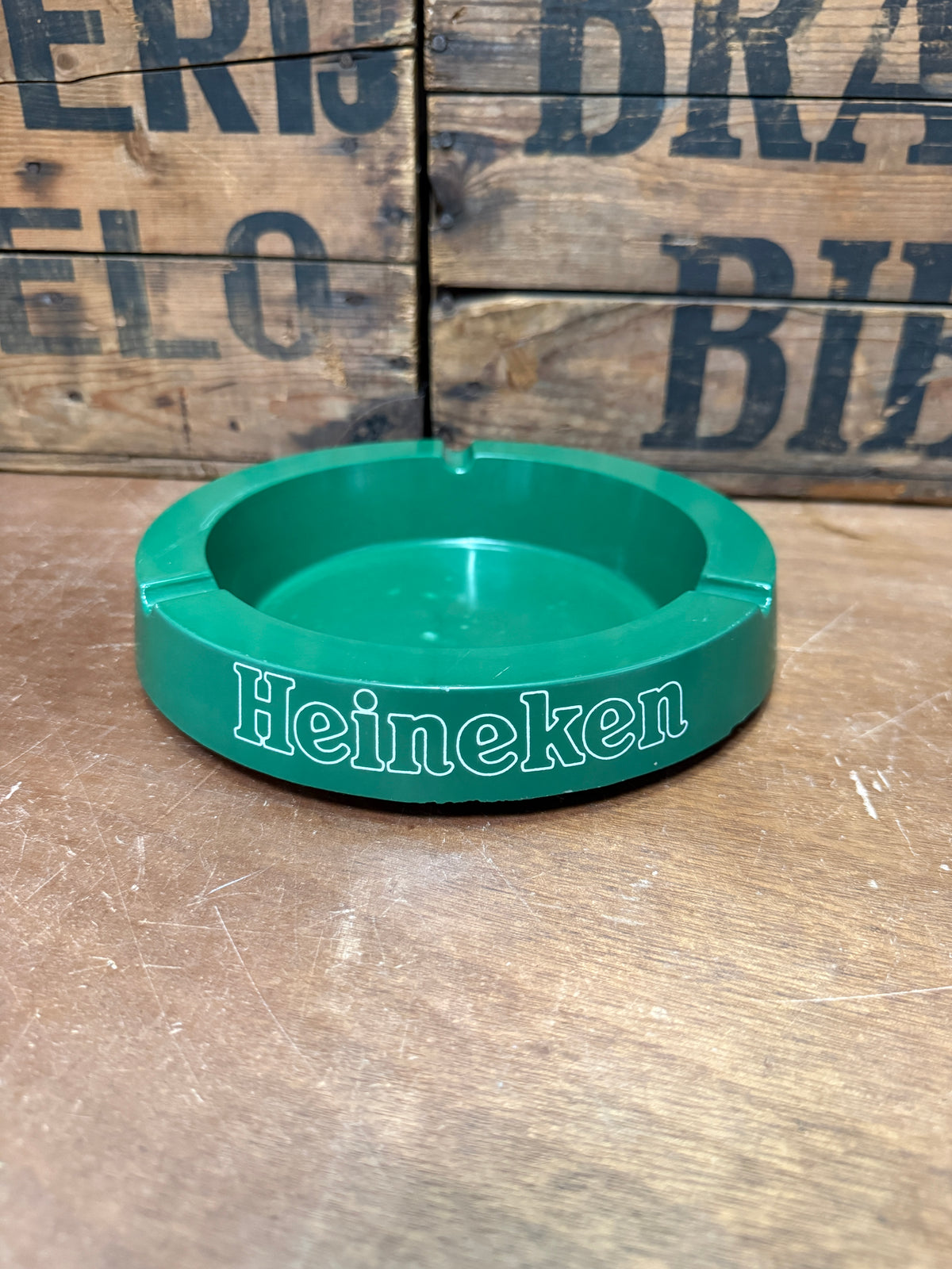 Heineken wit groene reclameasbak