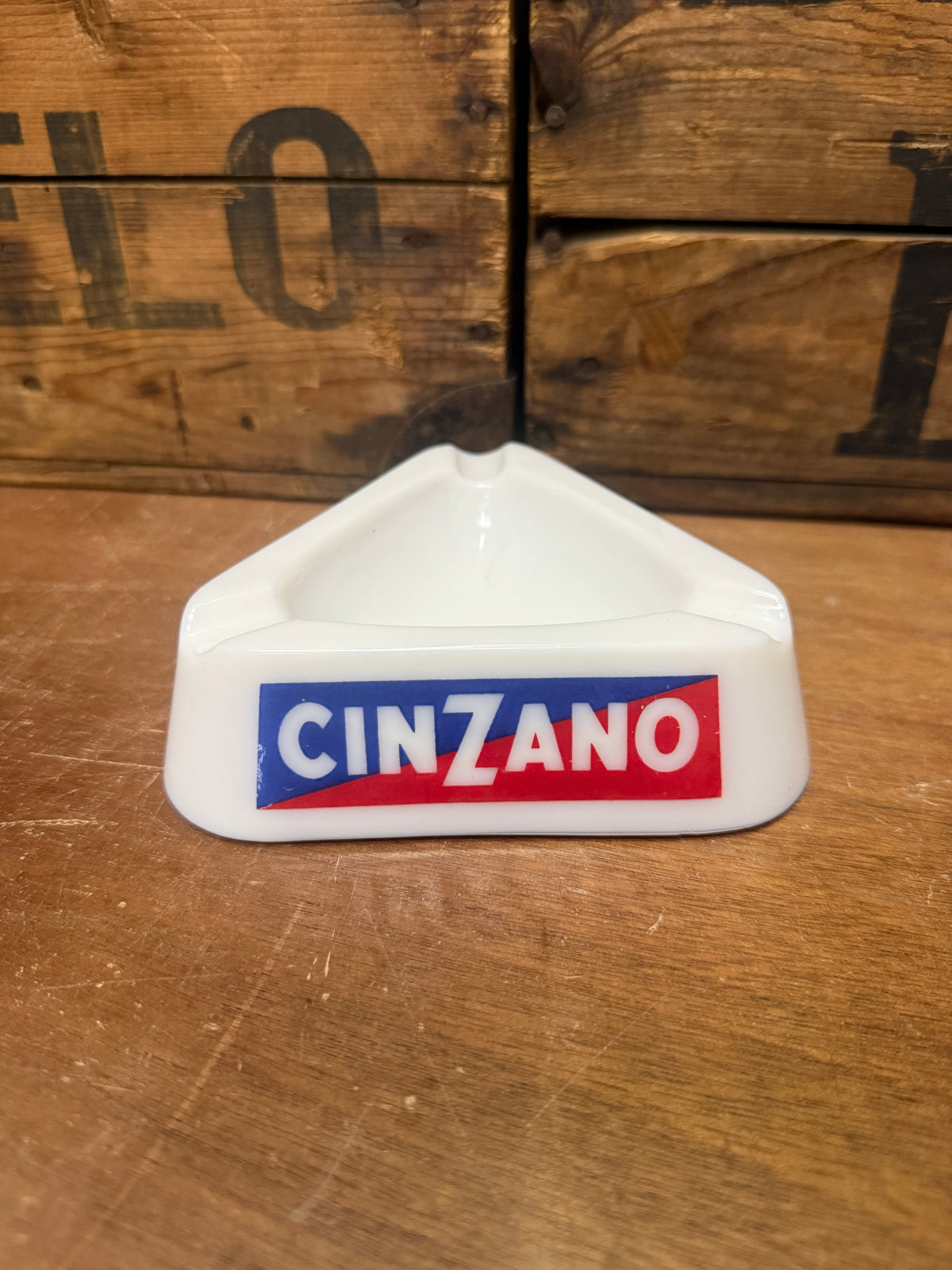Cinzano reclameasbak