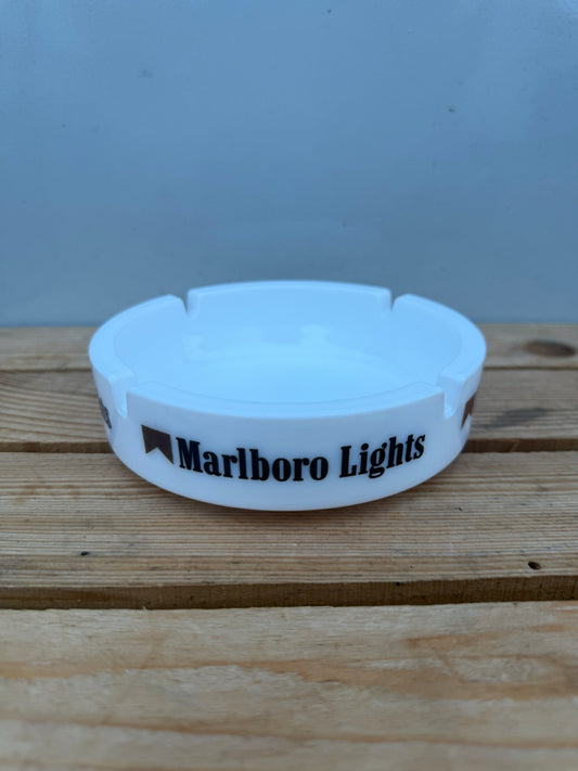 Marlboro Lights witte reclameasbak