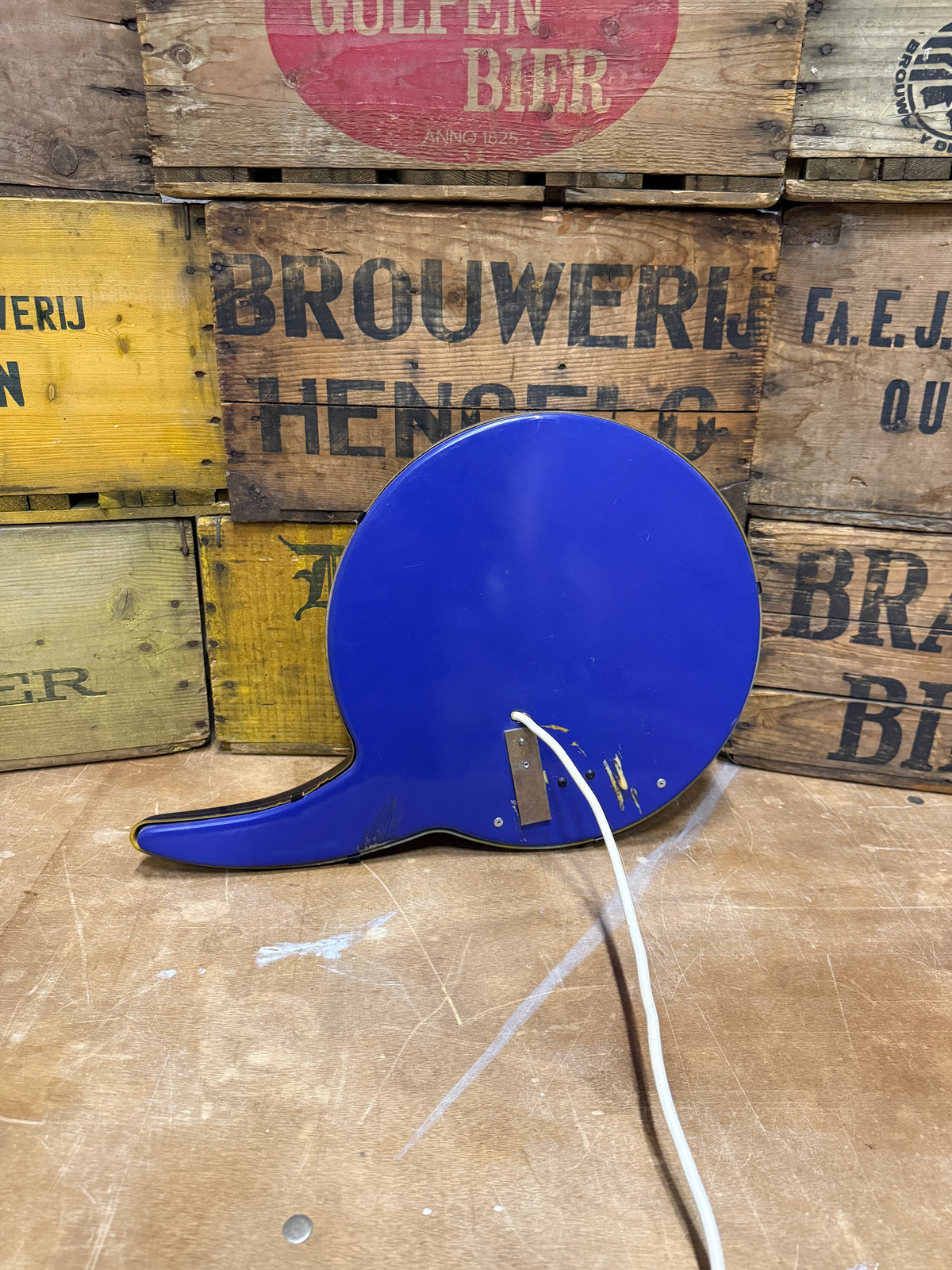 Vintage HI telecom reclame lichtbak