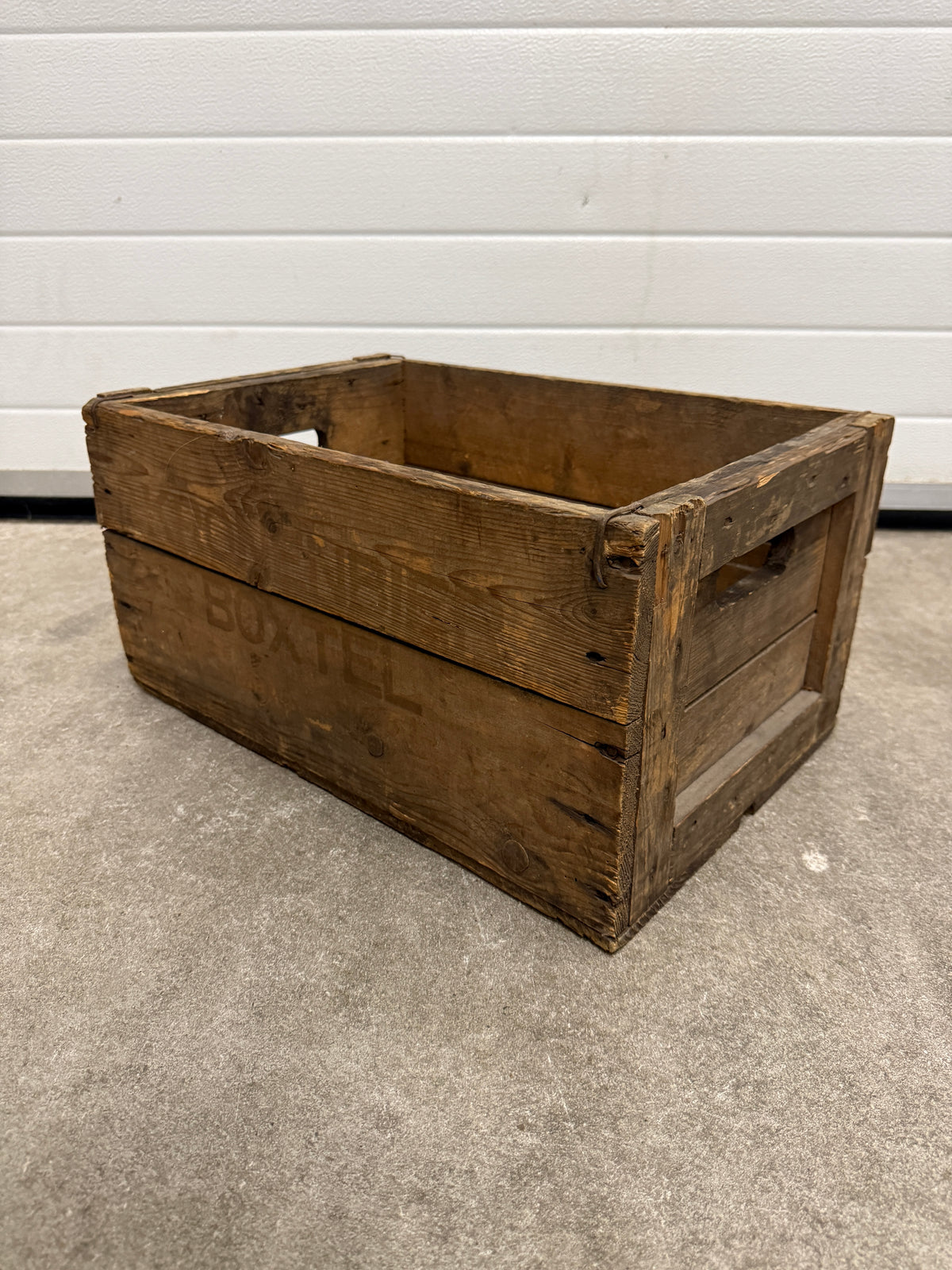 Vintage houten bierkratten diverse brouwerijen