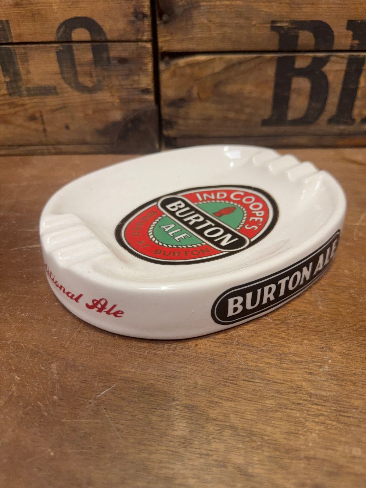 Burton Ale reclameasbak