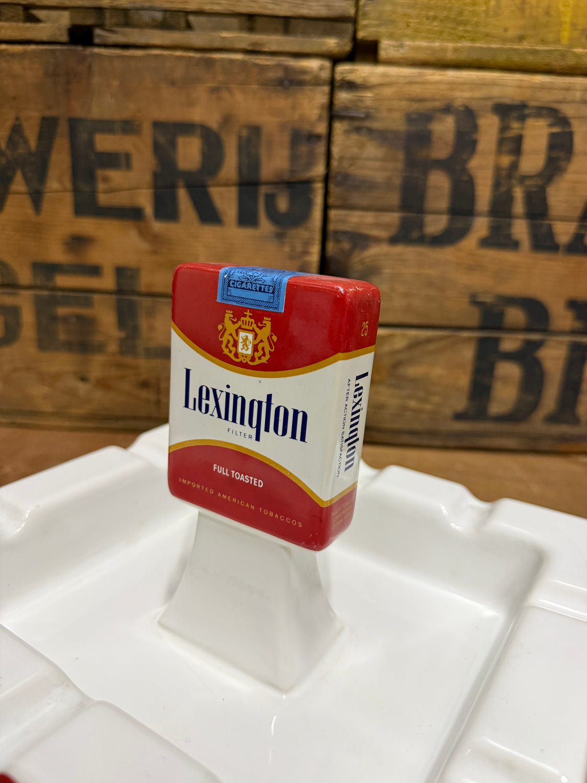 Vintage Lexington reclameasbak