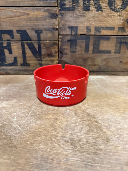 Vintage Coca Cola Coke kunststof reclameasbak