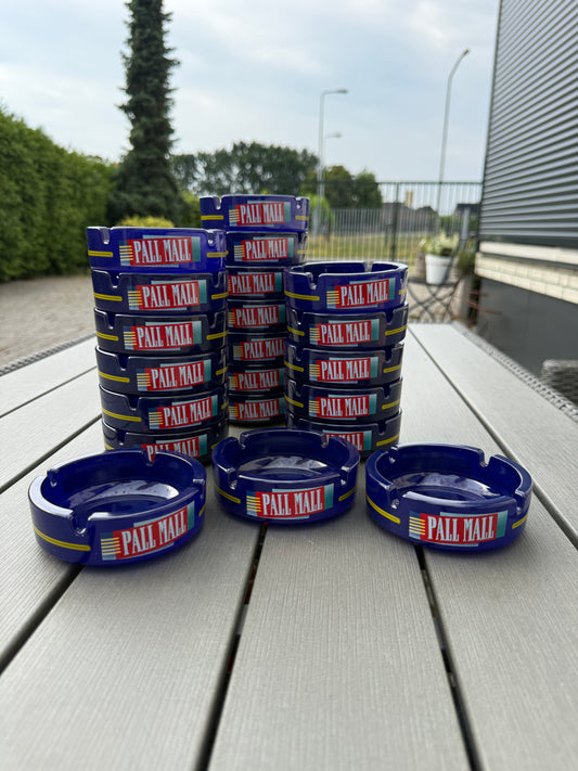 Vintage Pall Mall asbak glas