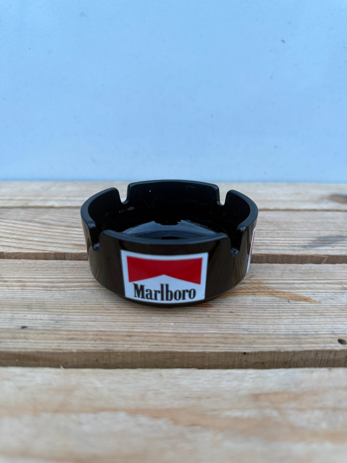 Marlboro reclame asbak klein zwart