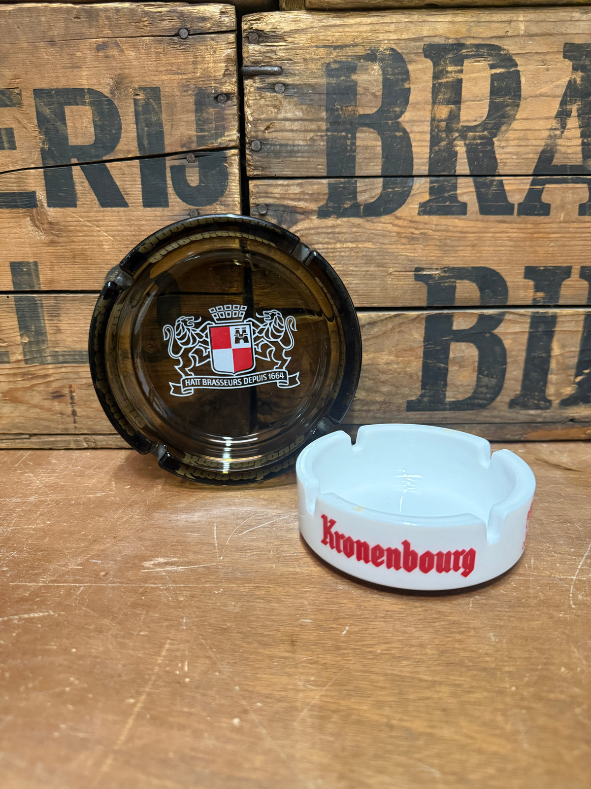Kronenbourg reclameasbak