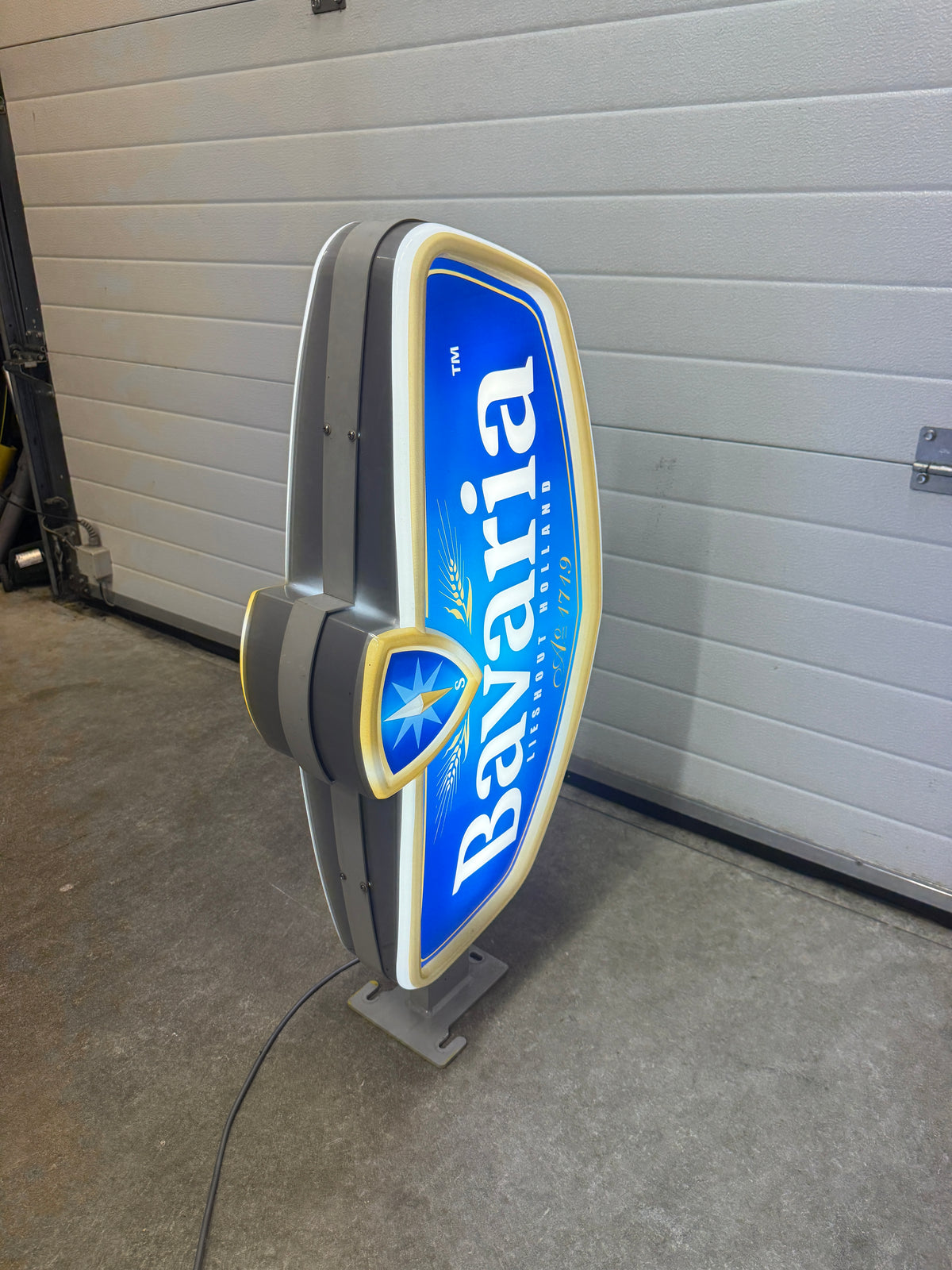 Bavaria dubbelzijdige reclame lichtbak