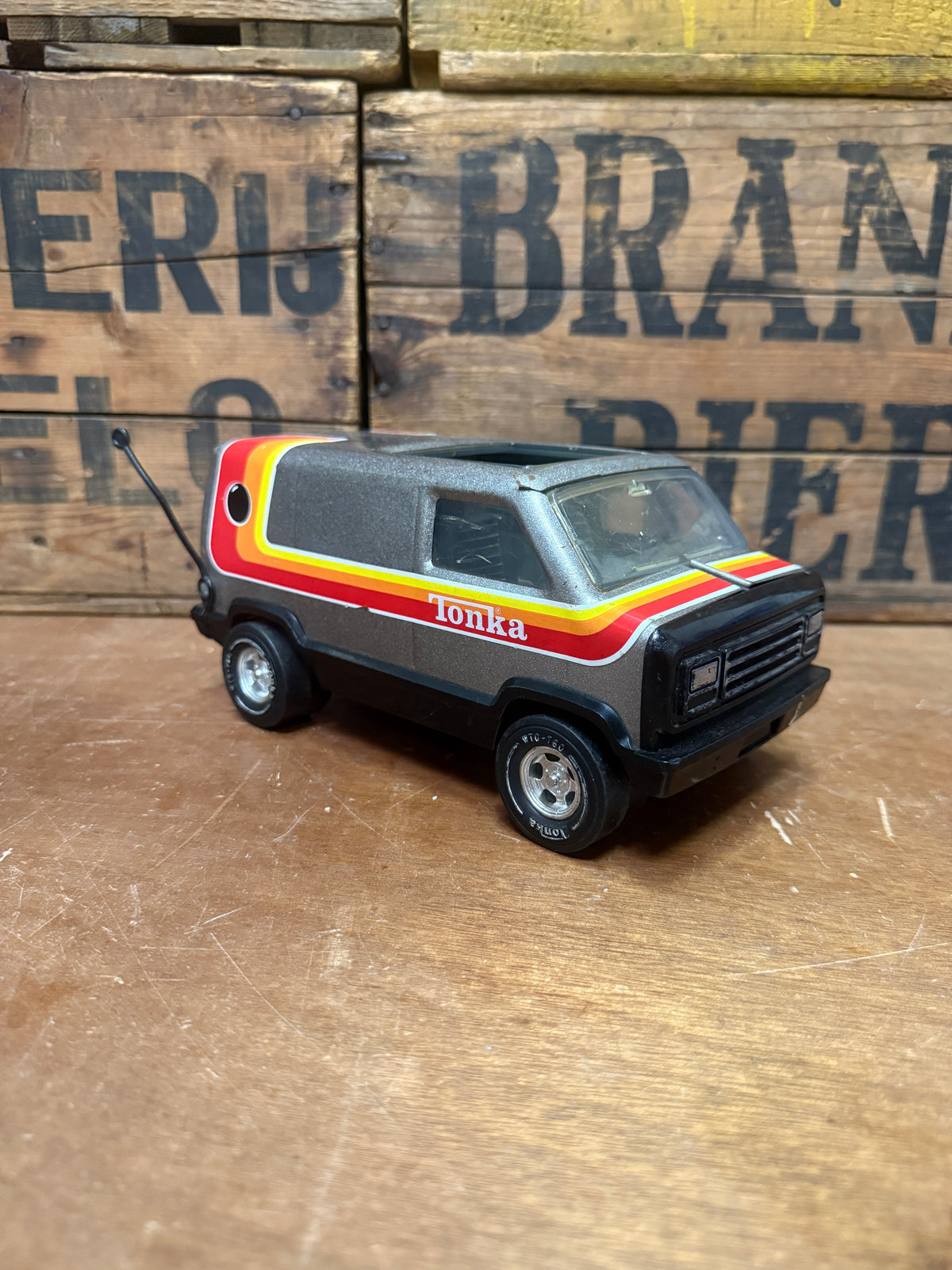 Vintage Tonka speelgoedbus Made in USA