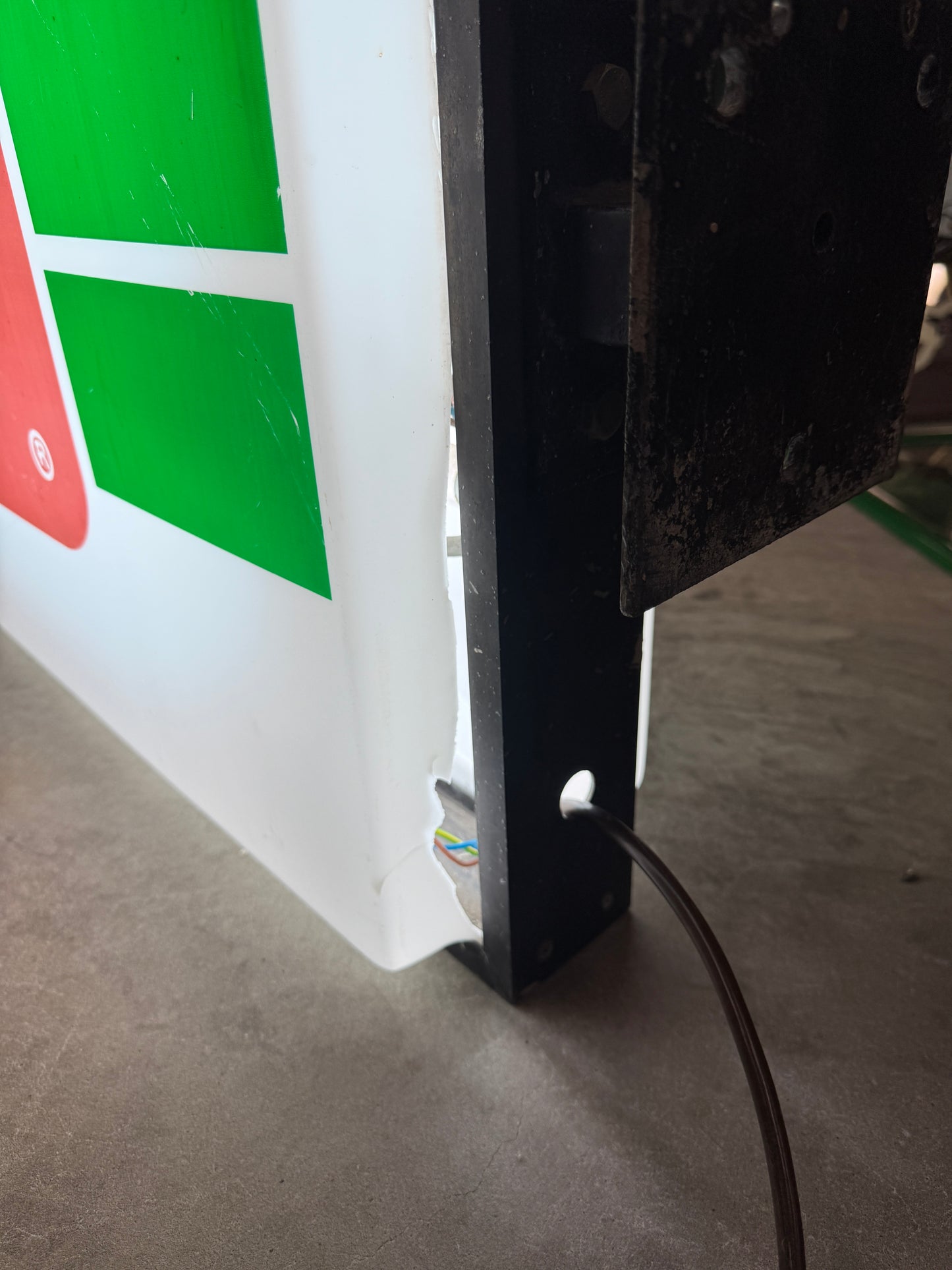 Vintage 7UP dubbelzijdige lichtbak