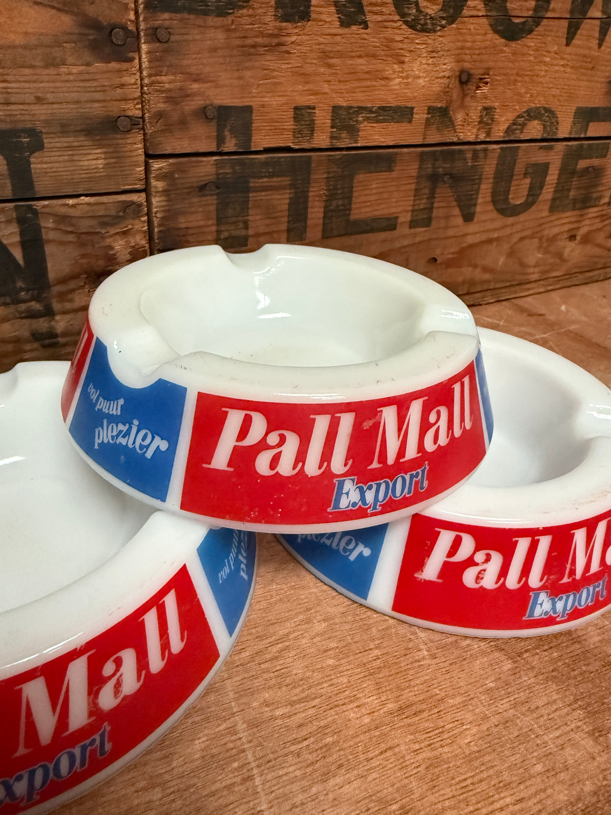 Vintage Pall Mall Export Opalex reclameasbak