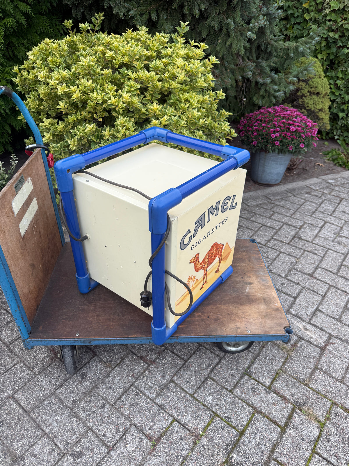 Vintage Camel lichtbak kubus (Alleen ophalen)