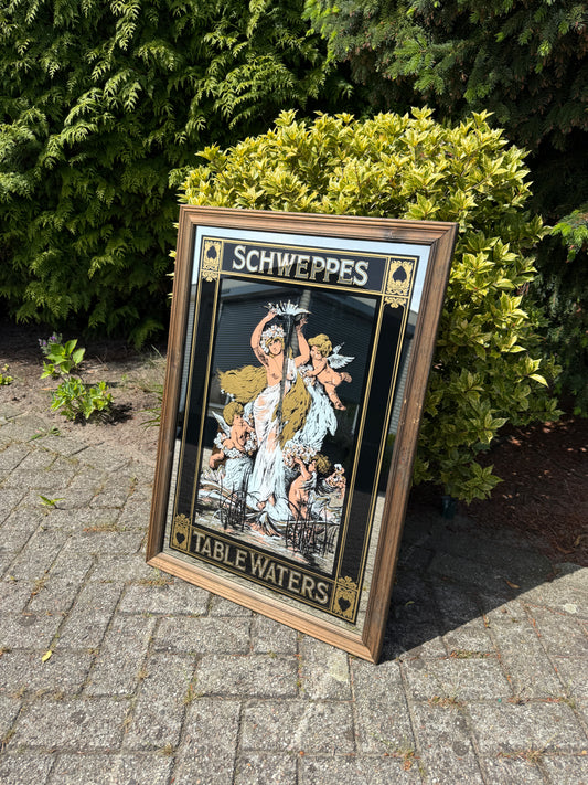 Grote Schweppes spiegel