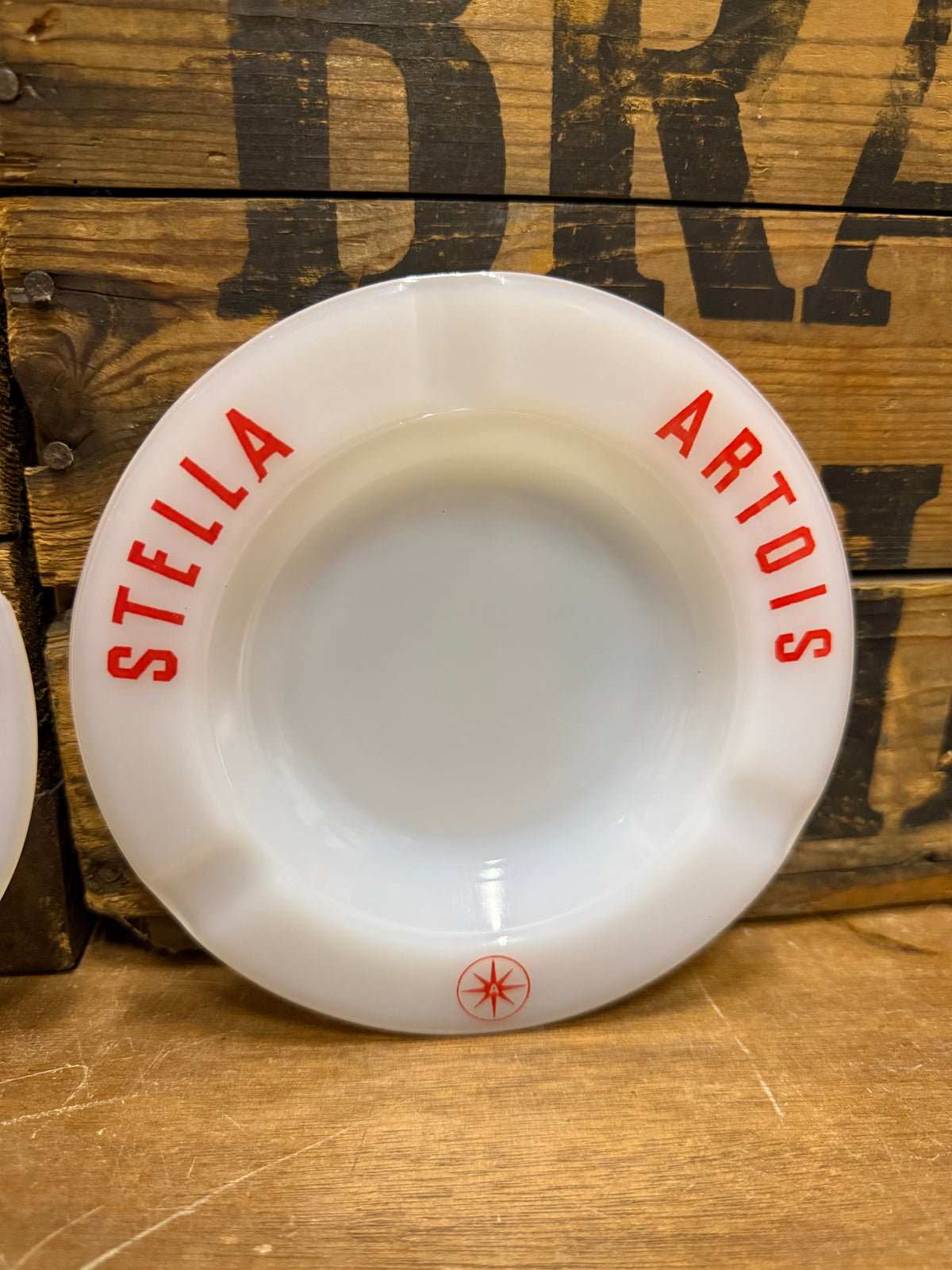 Vintage Stella Artois reclameasbak