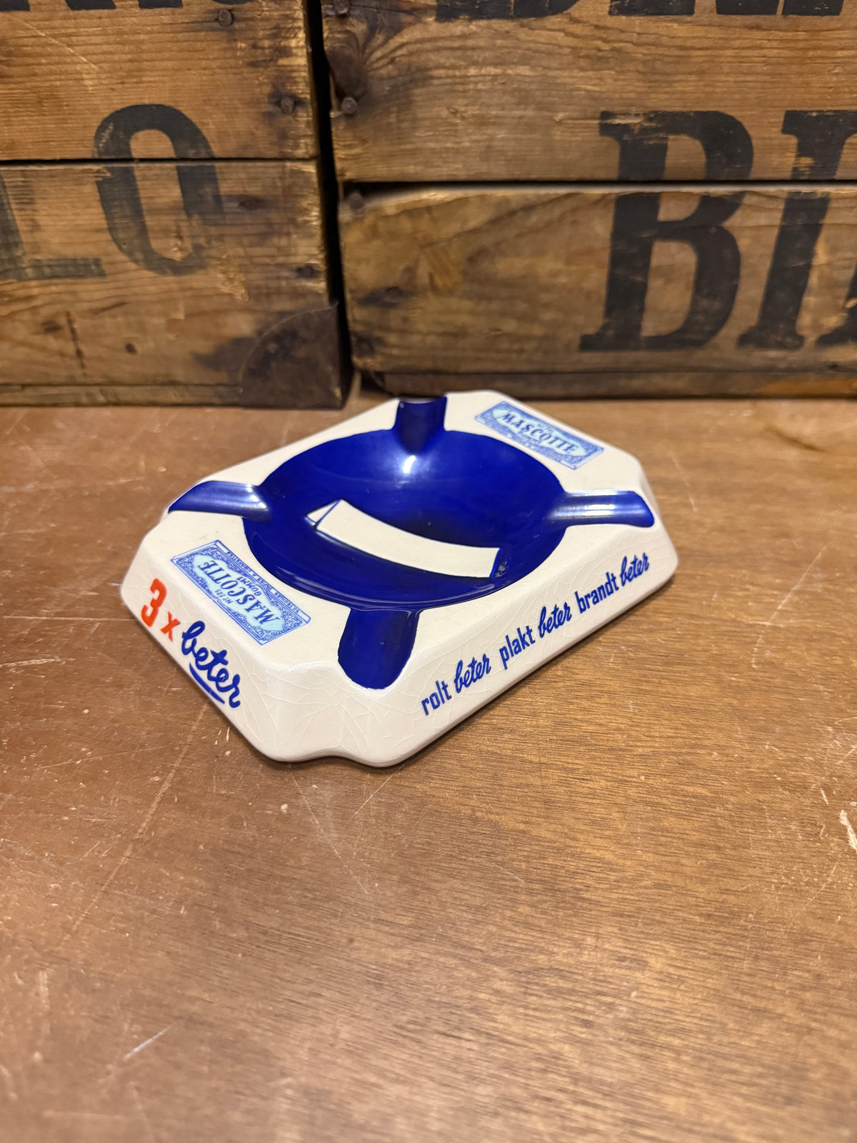 Mascotte reclameasbak
