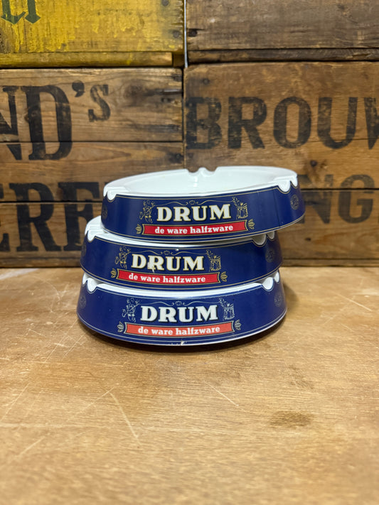 Vintage DRUM De Ware Half Zware asbak Ornamin