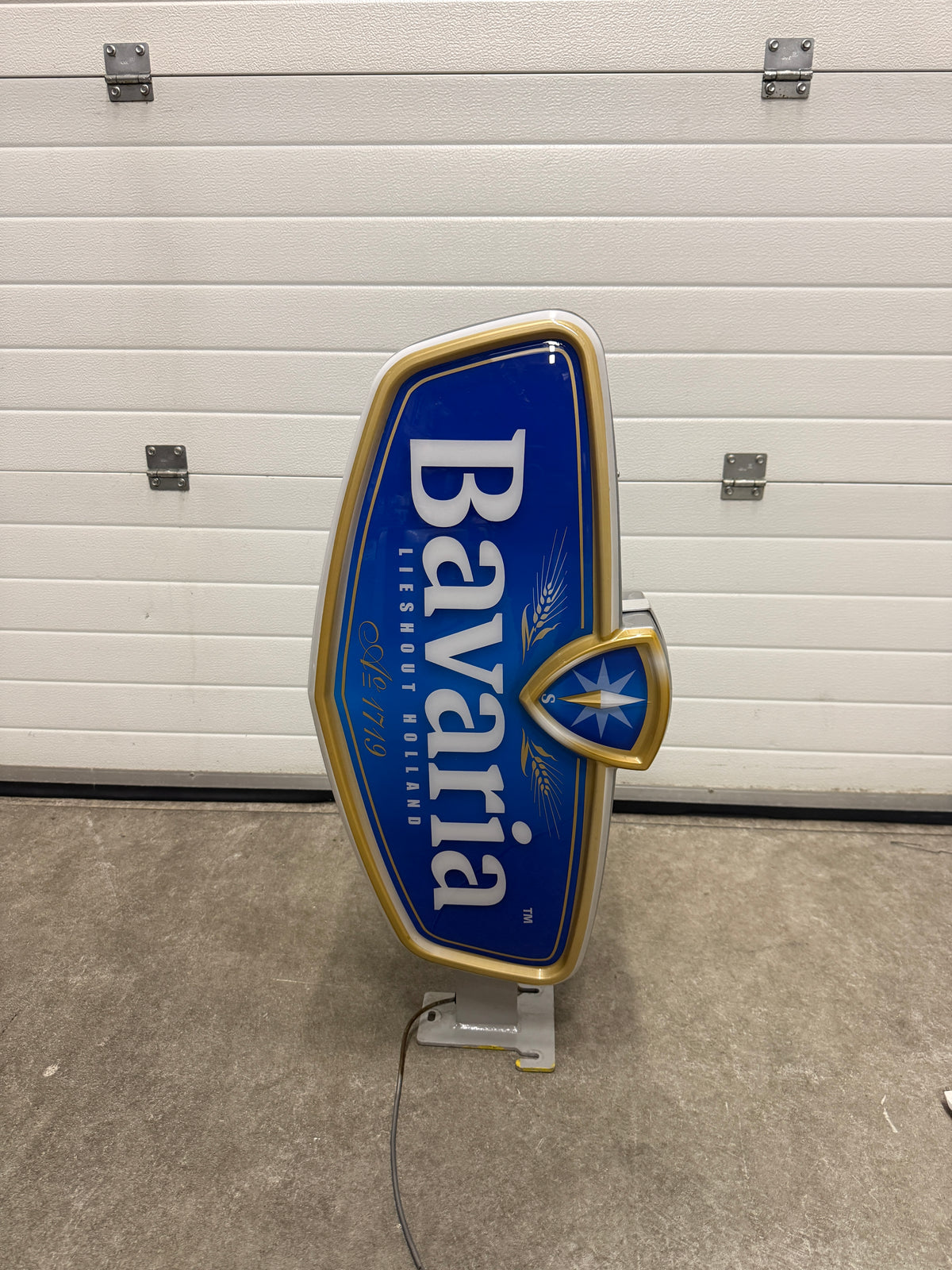 Bavaria dubbelzijdige reclame lichtbak