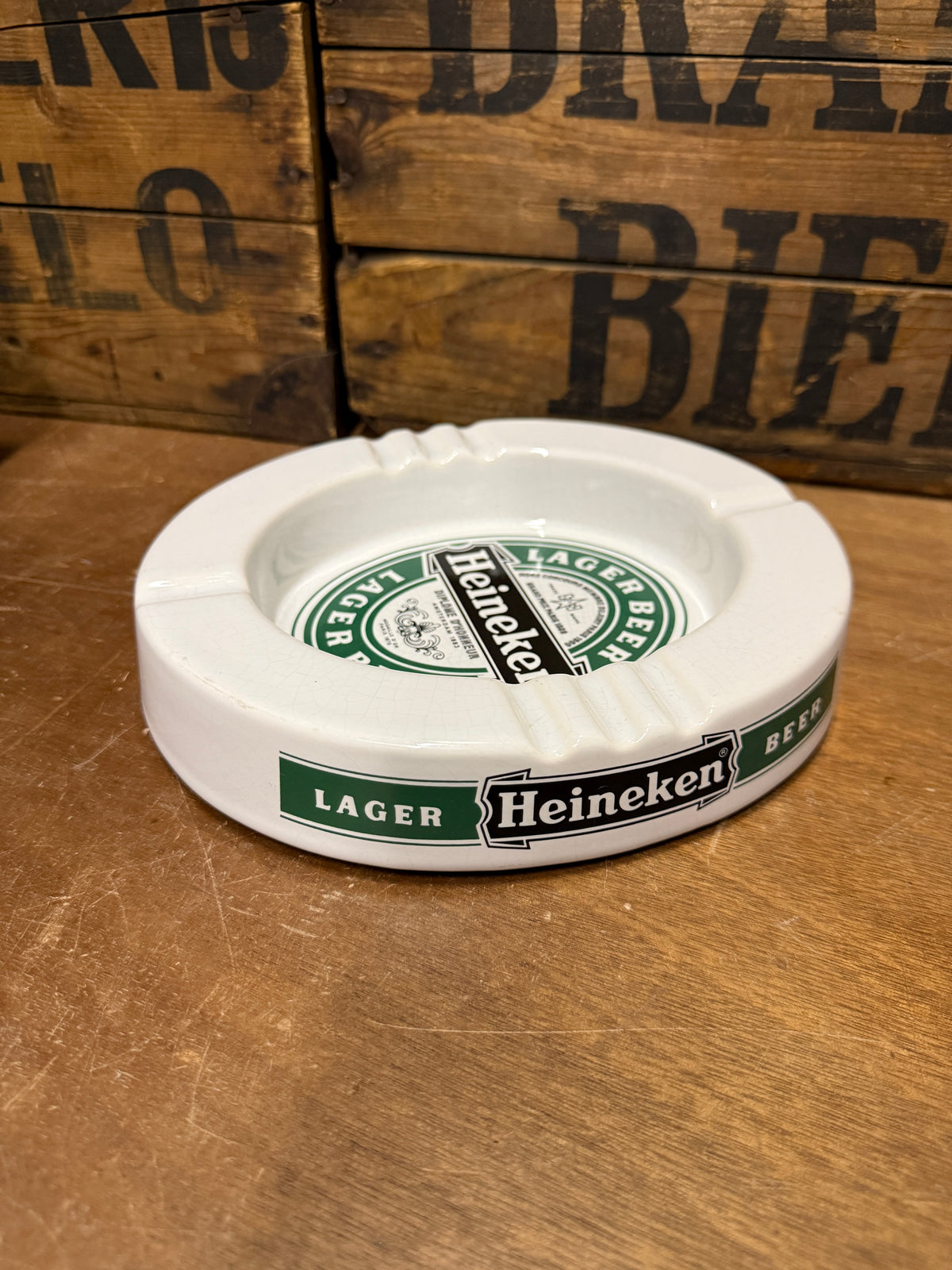 Heineken reclameasbakken