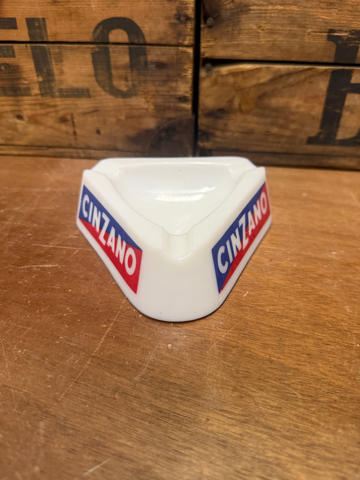 Cinzano reclameasbak