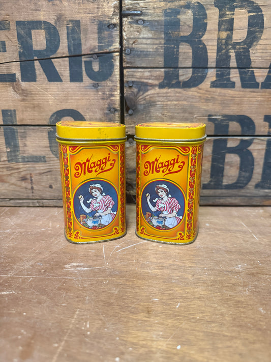 Vintage Maggi Bouillon blik jaren 80