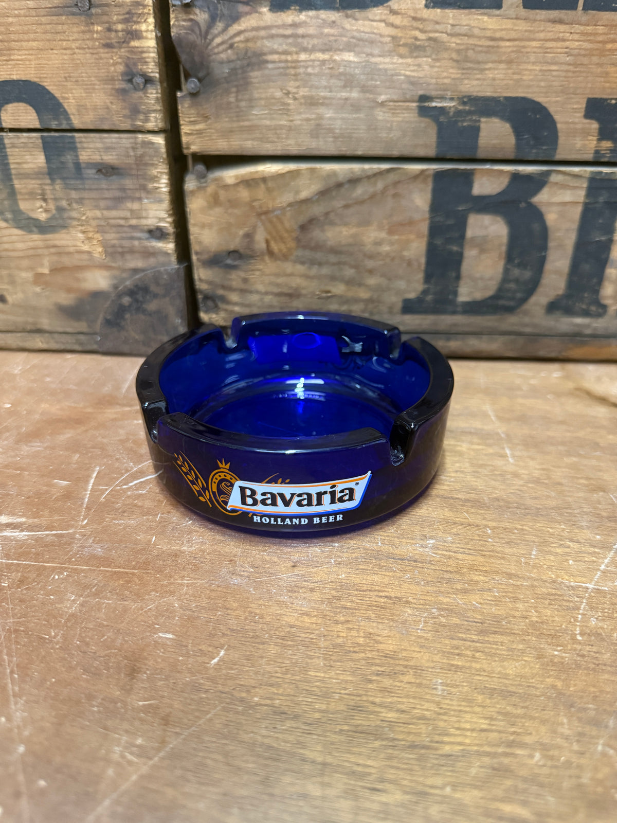 Bavaria glazen reclameasbak