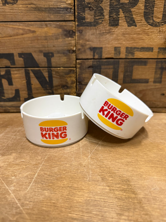 Zeldzame vintage Burger King reclameasbak