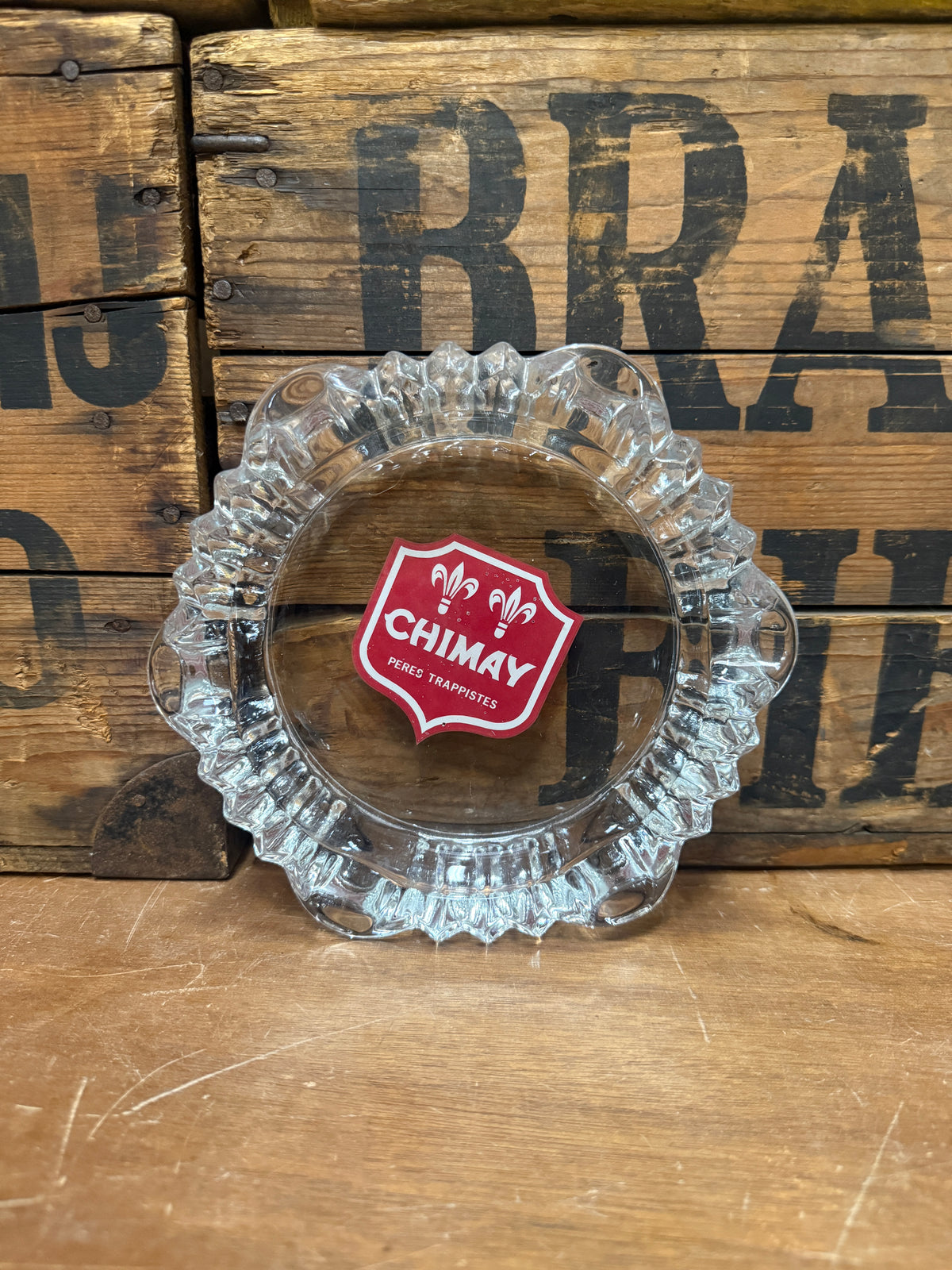 Vintage Chimay reclameasbak
