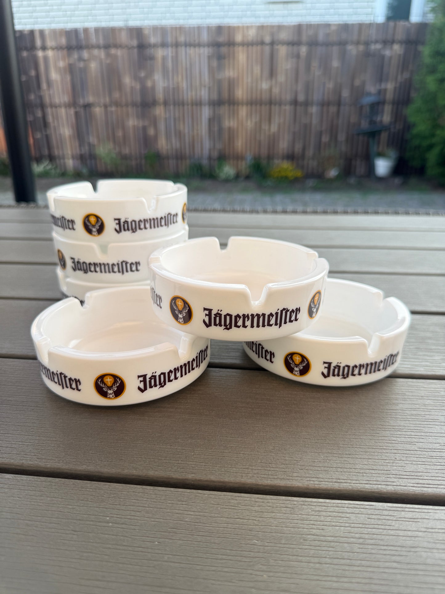 Vintage Jagermeister asbakken