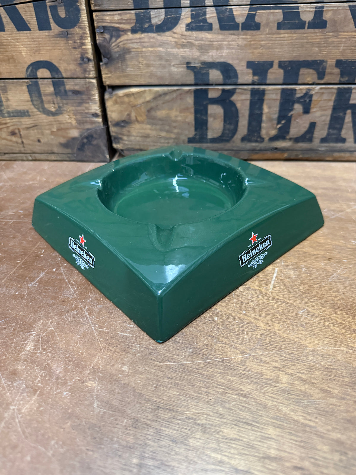 Heineken reclameasbakken