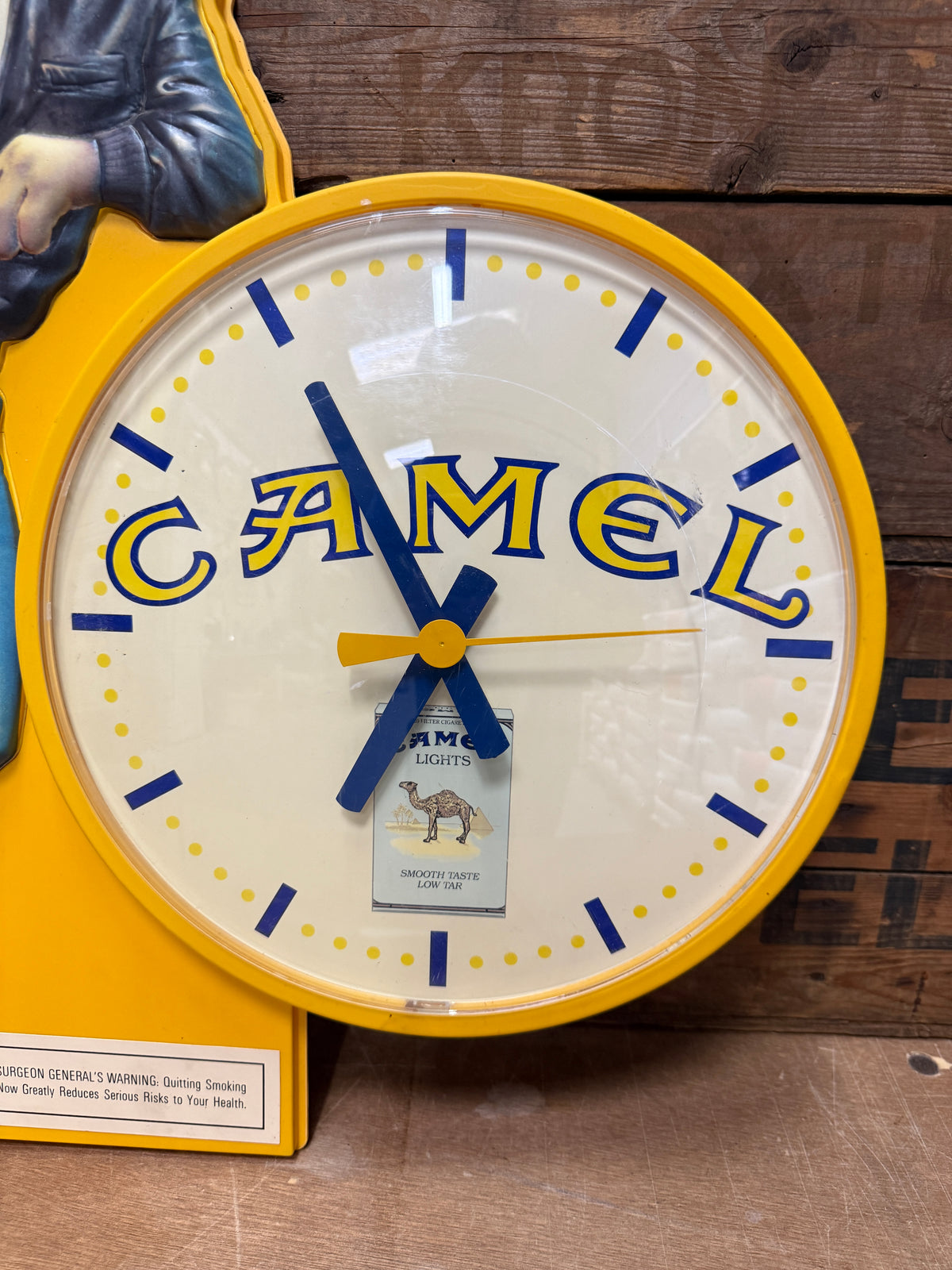 Vintage Joe Camel wandklok