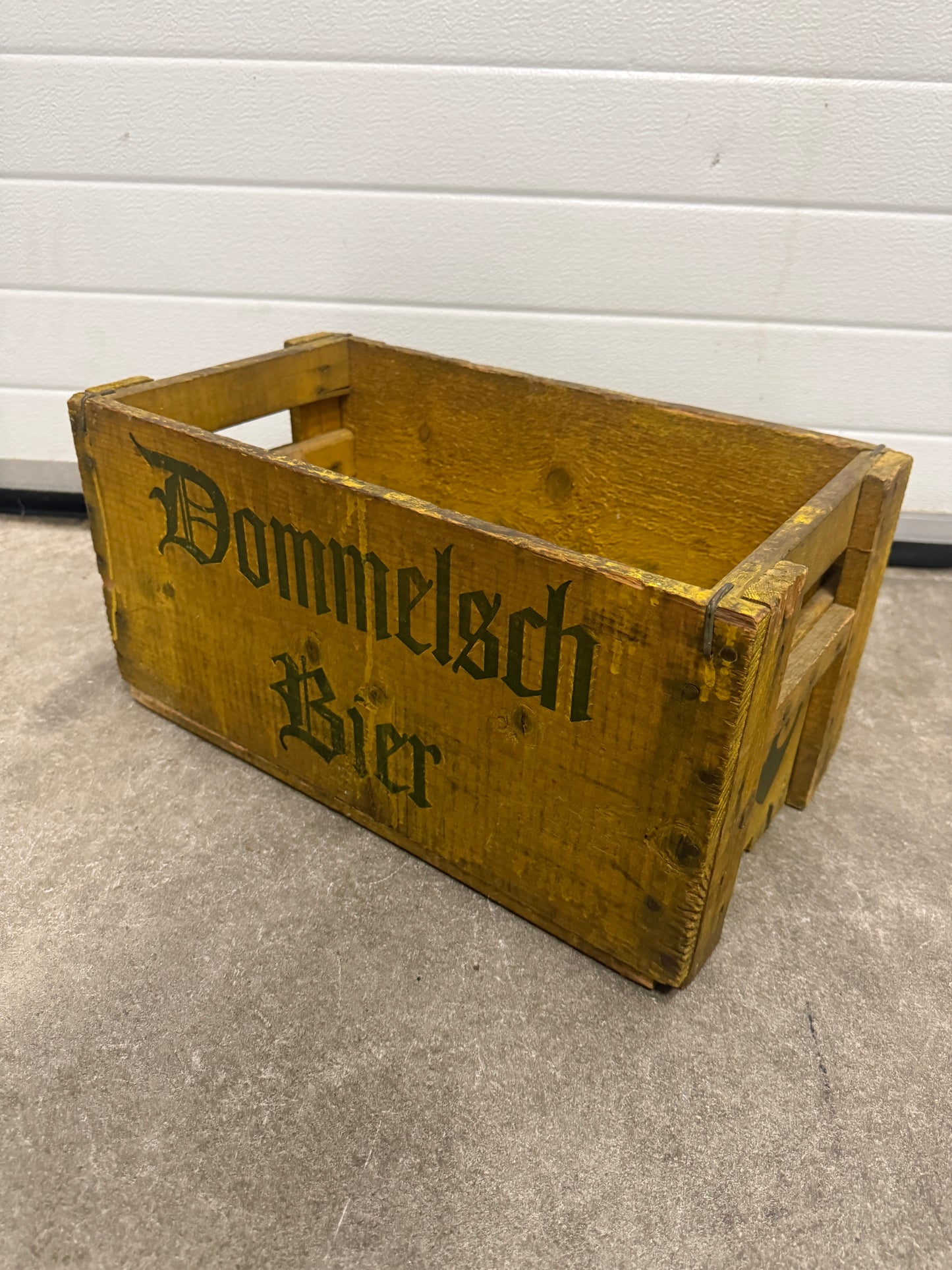 Vintage houten bierkratten diverse brouwerijen